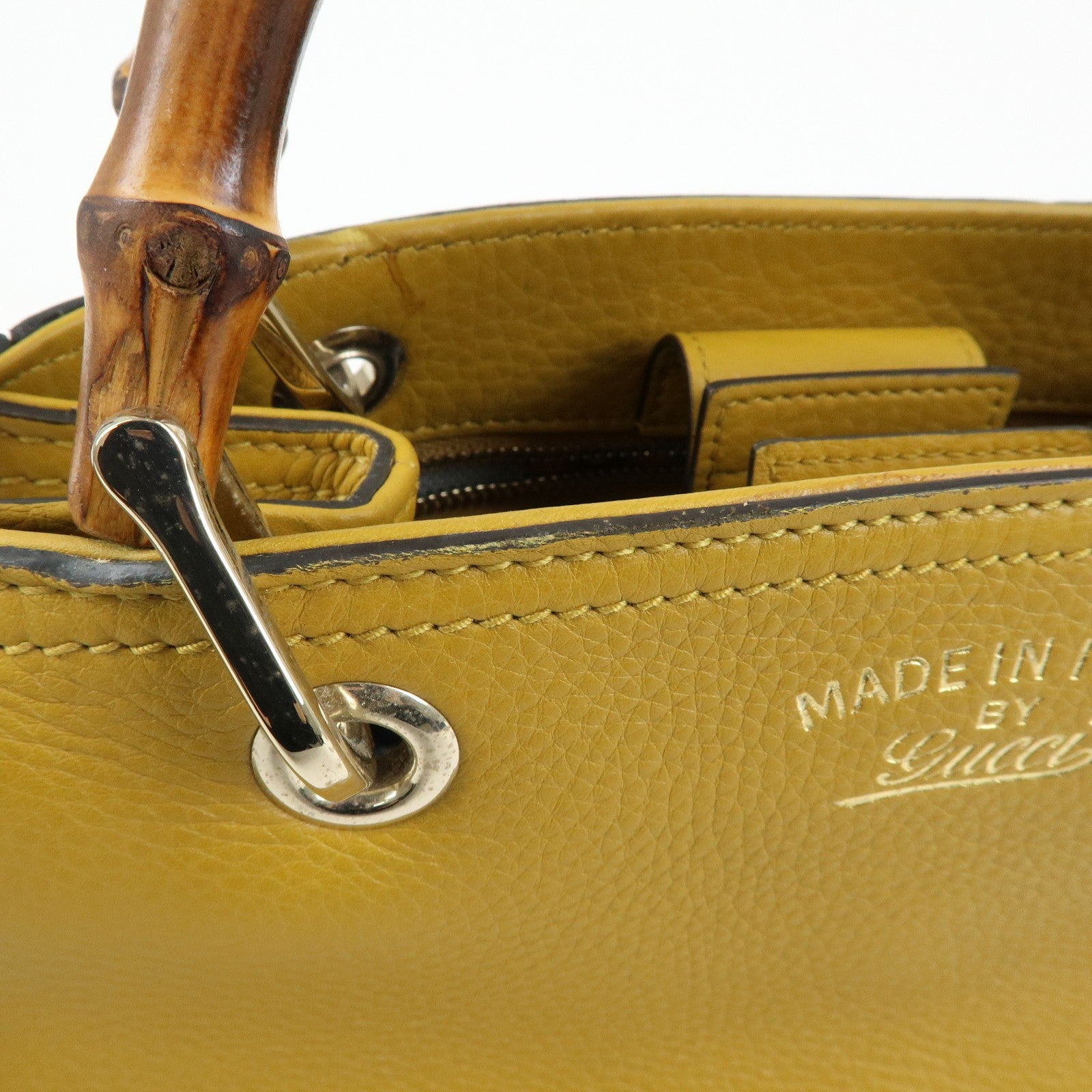 Gucci 2Way Bag - Mustard, Leather