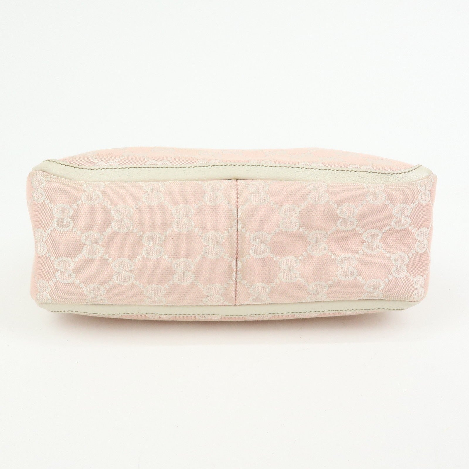 Gucci GG Canvas Shoulder Bag - Pink White, Canvas