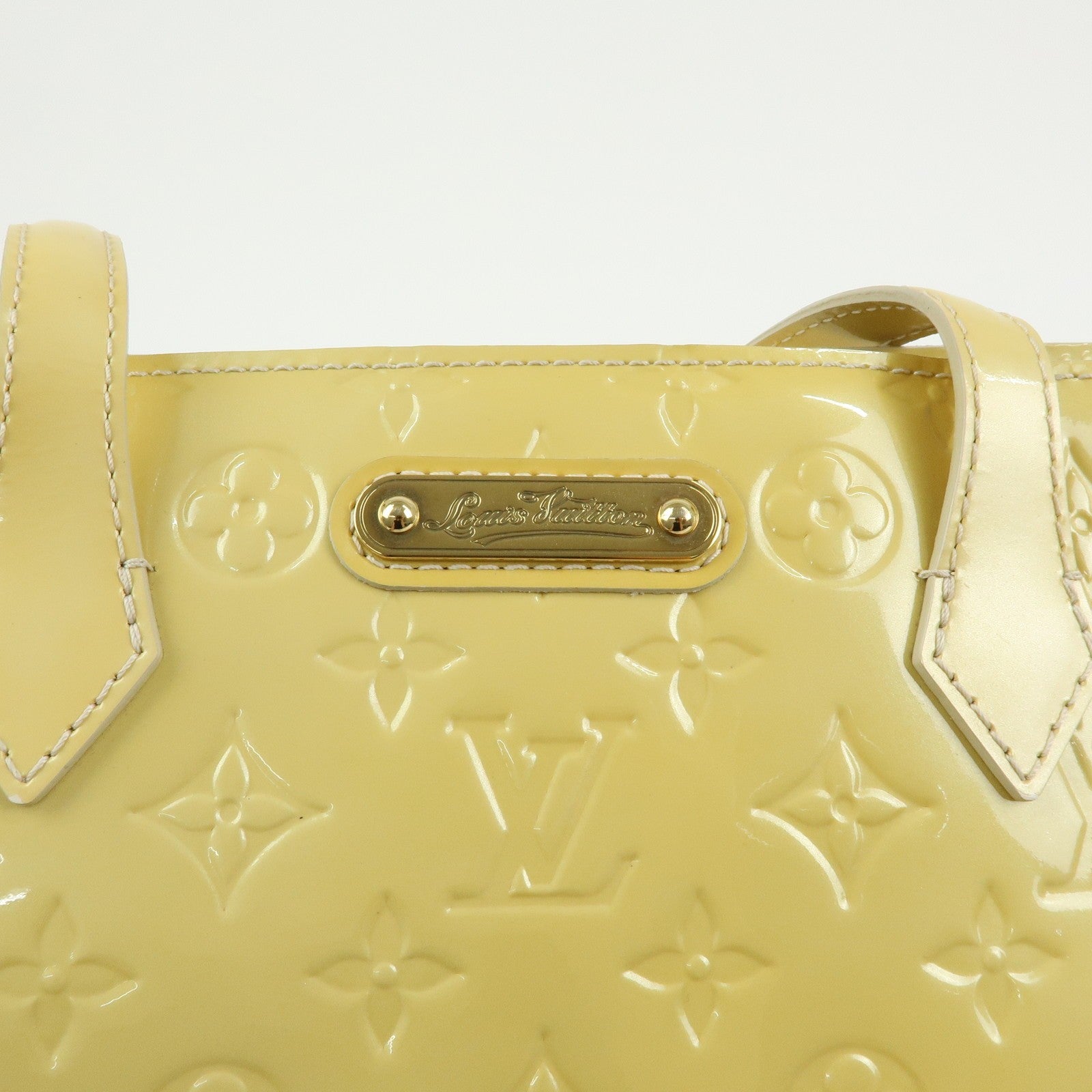 Louis Vuitton Tote Bag - Blanc Corail, Vernis Leather