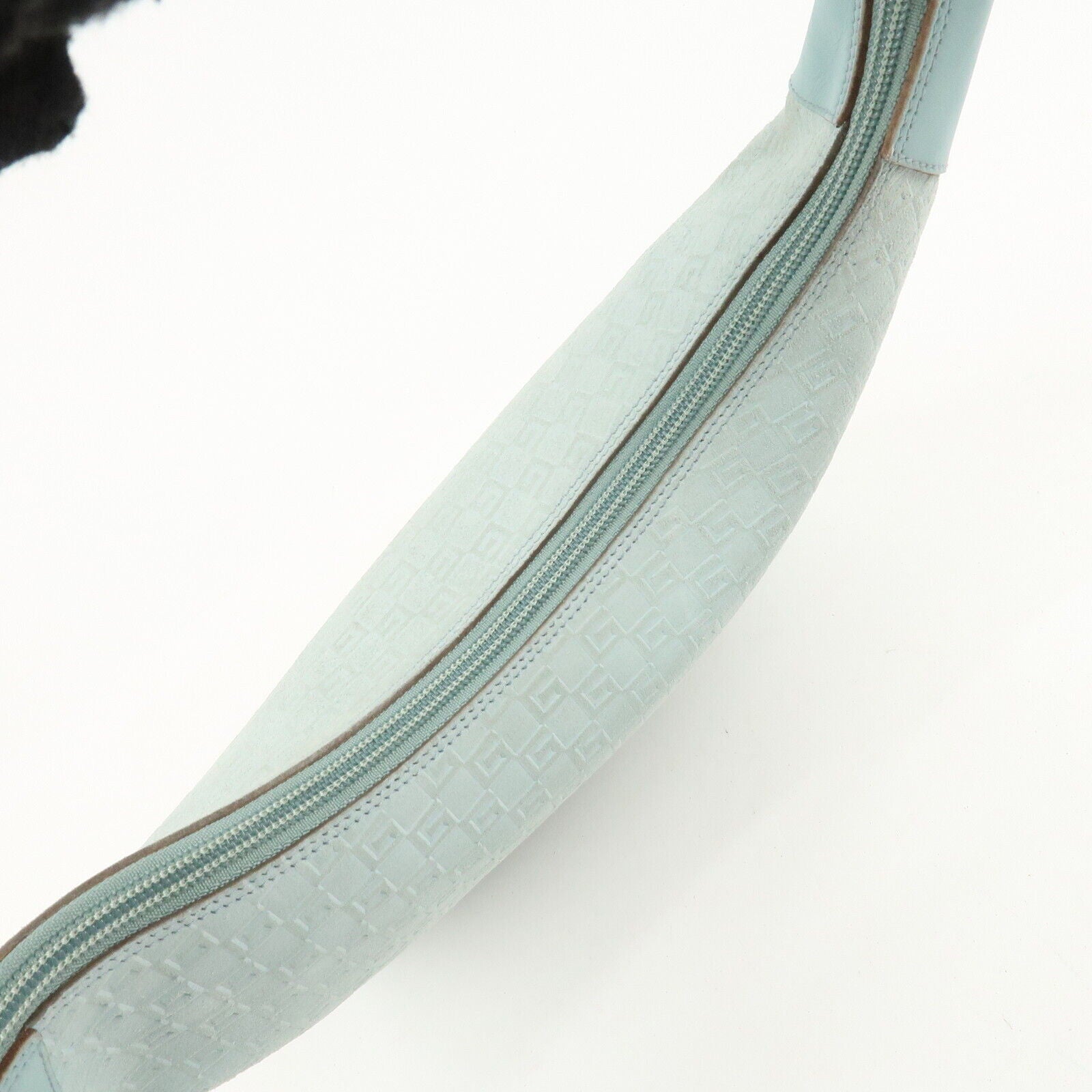 Gucci Shoulder Bag - Light Blue, Suede, Leather