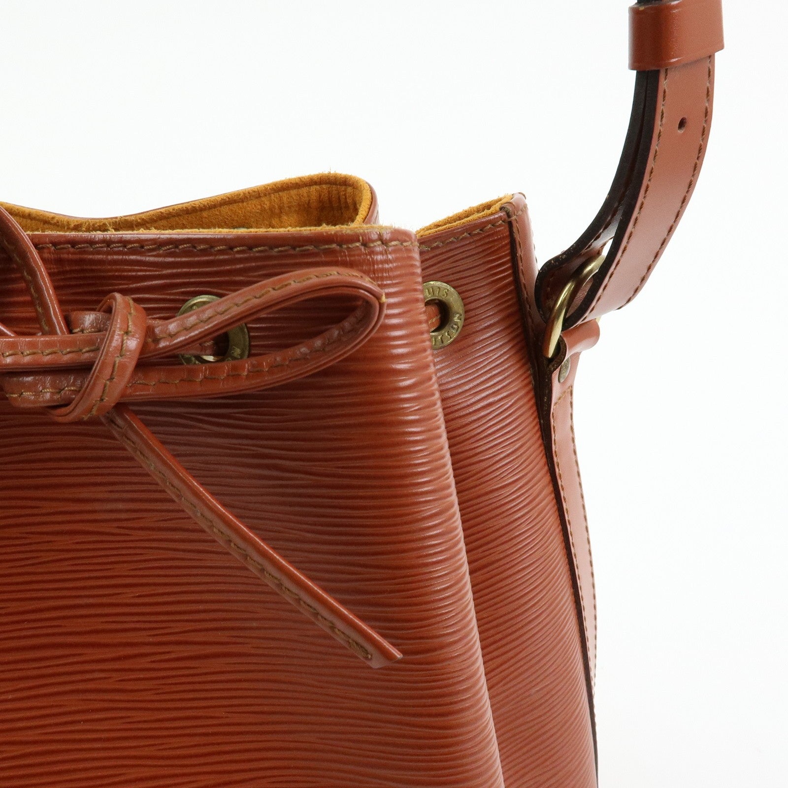 Louis Vuitton Epi Petit Noe Shoulder Bag - Kenya Brown, Epi Leather
