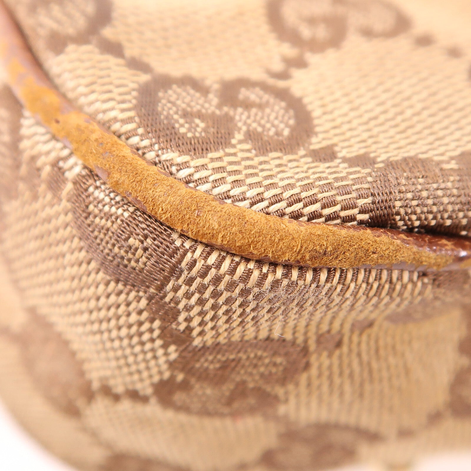 Gucci GG GHW Bamboo Handbag - Brown, Canvas