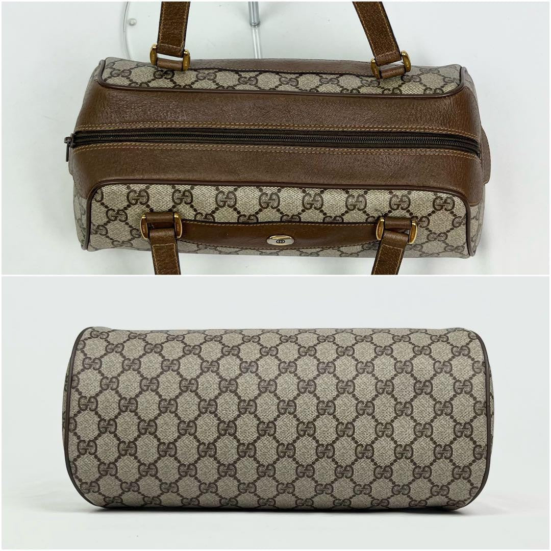 Gucci Old Gucci Mini Boston Bag - Beige, Leather