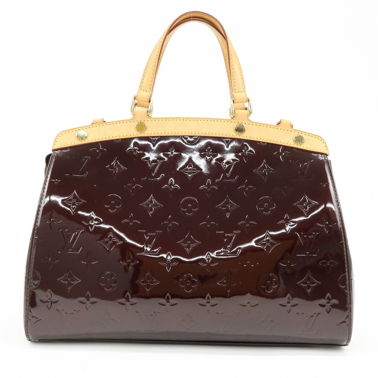 Louis Vuitton Monogram Vernis Brea MM 2Way Shoulder Bag - Amarante, Vernis Leather