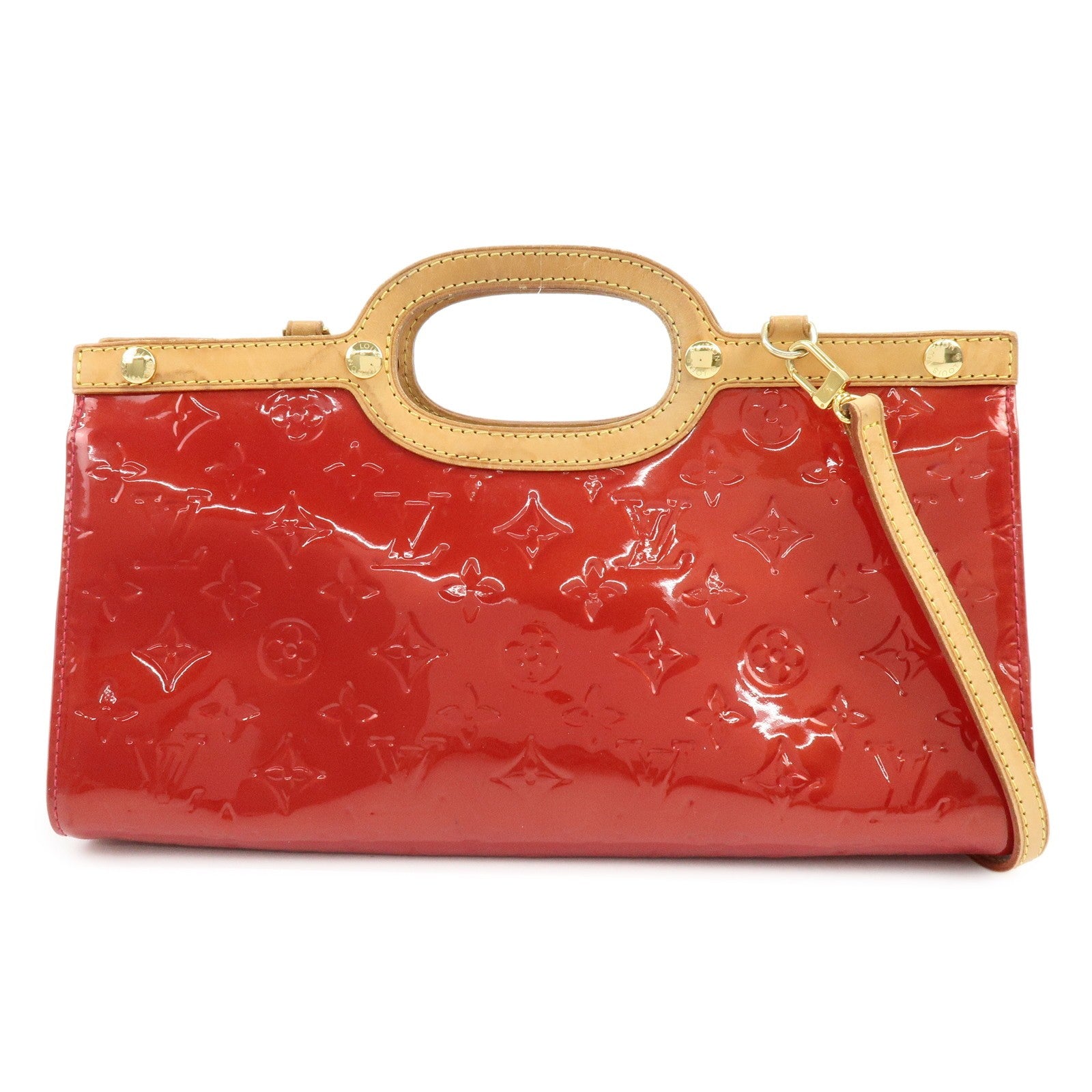 Louis Vuitton M91987 Handbag - Red, Vernis Leather
