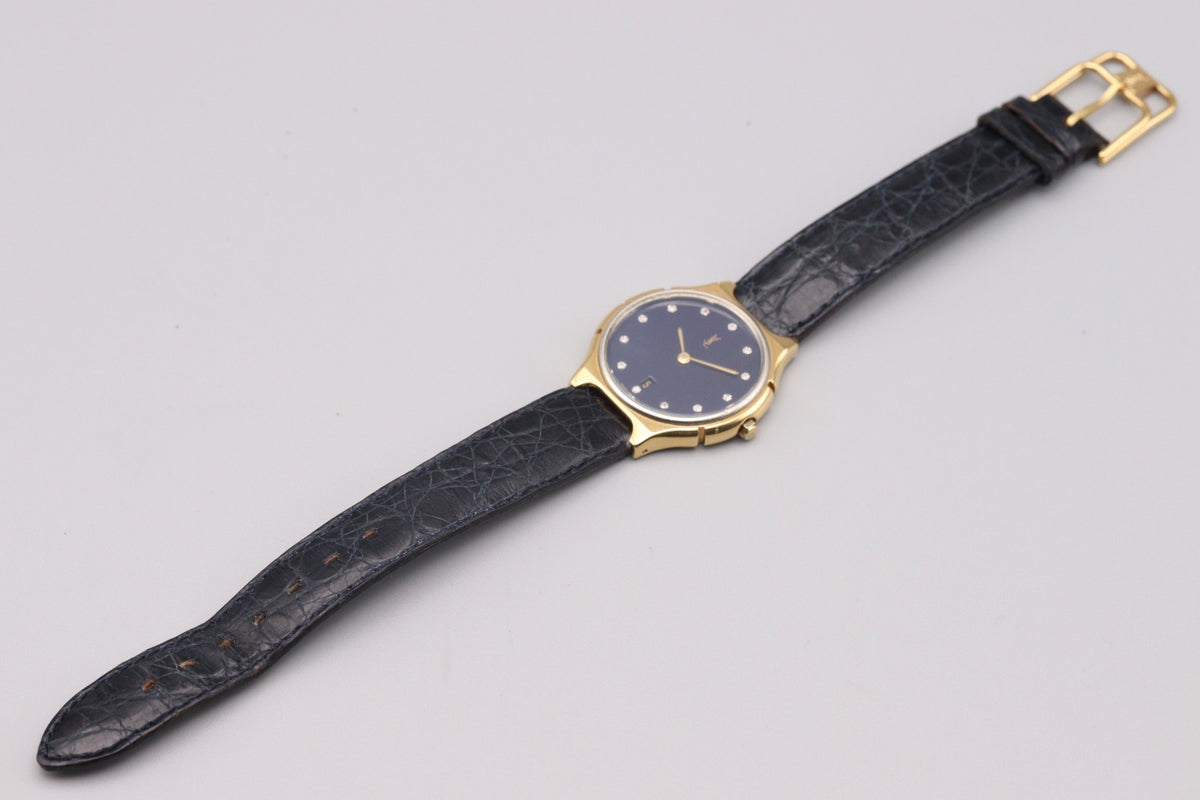 Yves Saint Laurent Yves Saint Laurent Wristwatch - Navy Blue, Stainless Steel