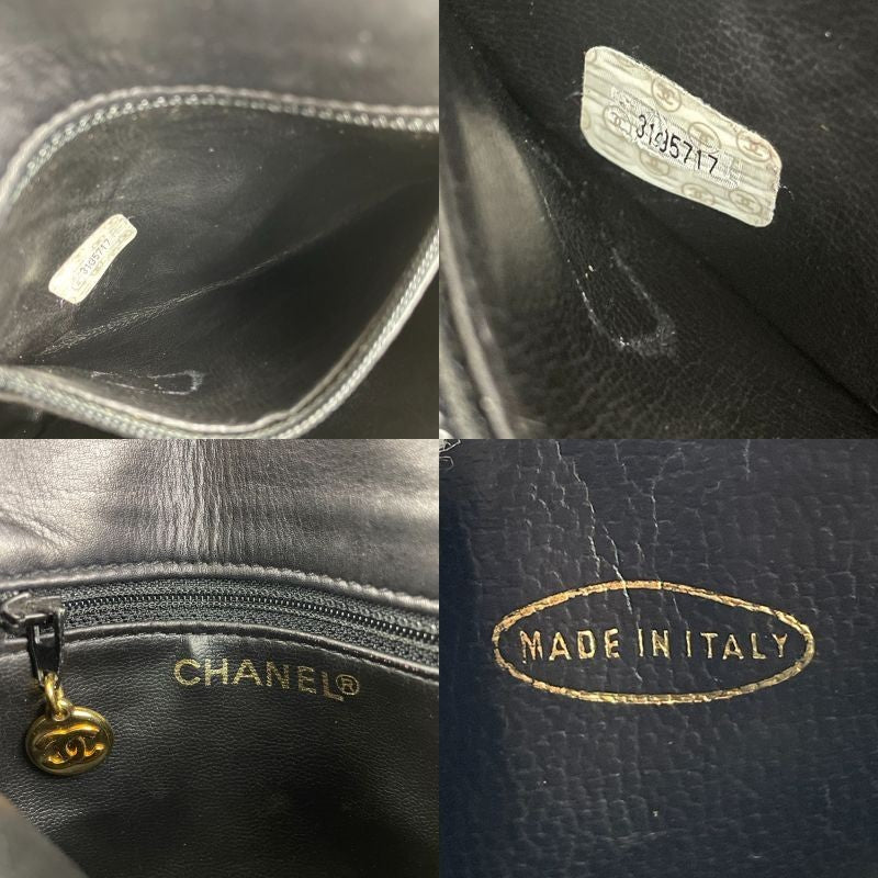 CHANEL Matelasse Waist Bag - Black, Lambskin Leather