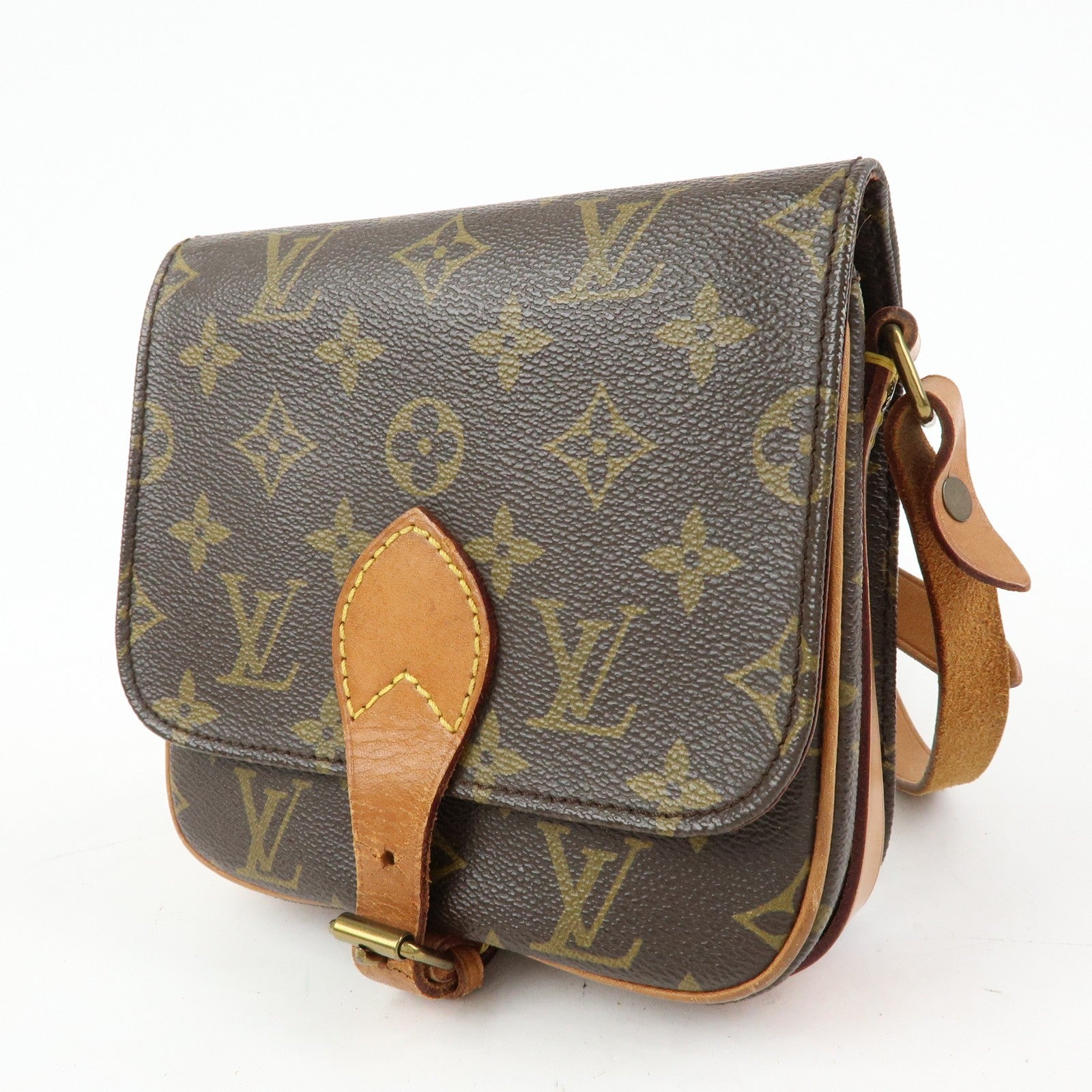 Louis Vuitton Monogram Mini Cartouchiere Shoulder Bag