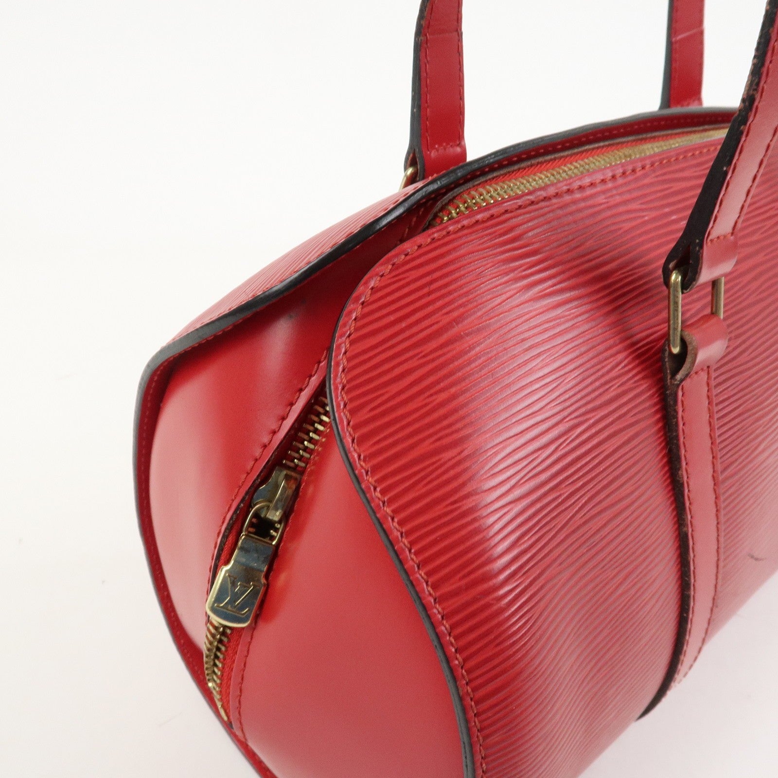 Louis Vuitton Epi Soufflot Hand Bag - Castillian Red, Epi Leather