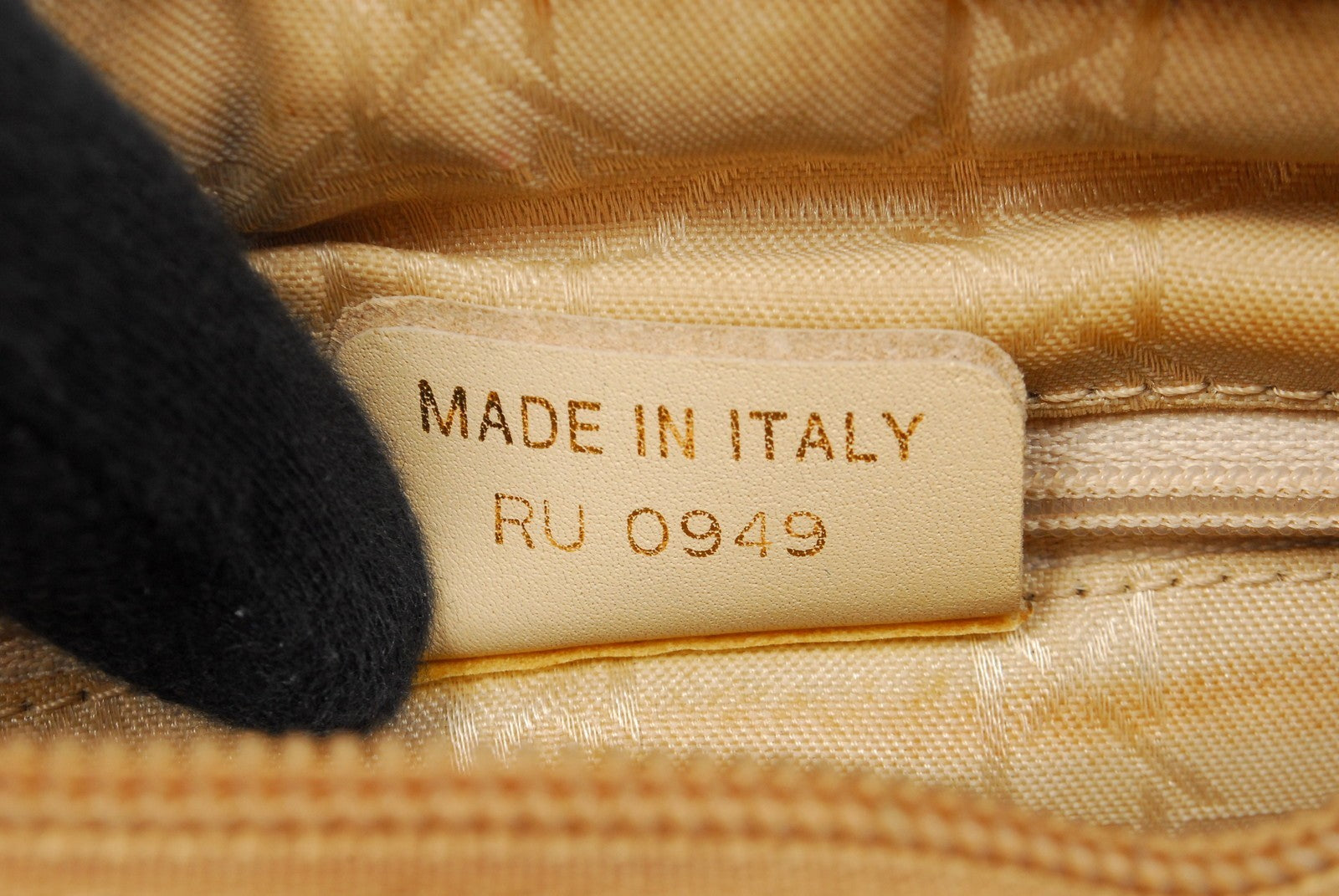 Christian Dior Lady Dior Hand Tote Bag - Black, Nylon