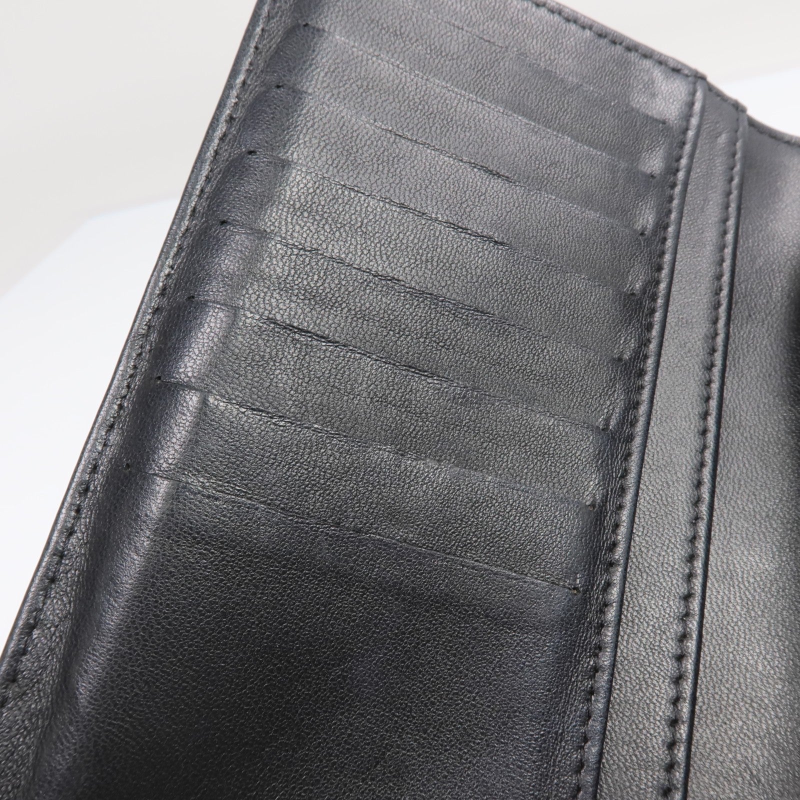 CHANEL CC GHW Boy Long Wallet - Black, Lambskin Leather