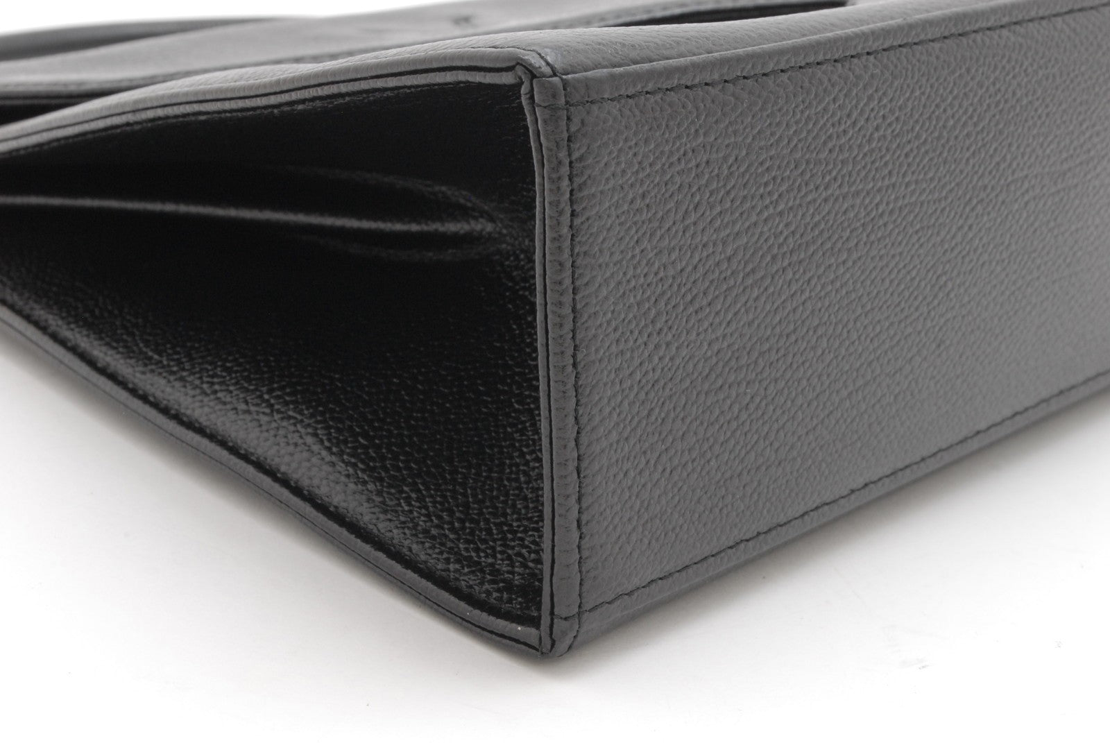 Yves Saint Laurent YSL Top Handle Handbag - Black, Leather