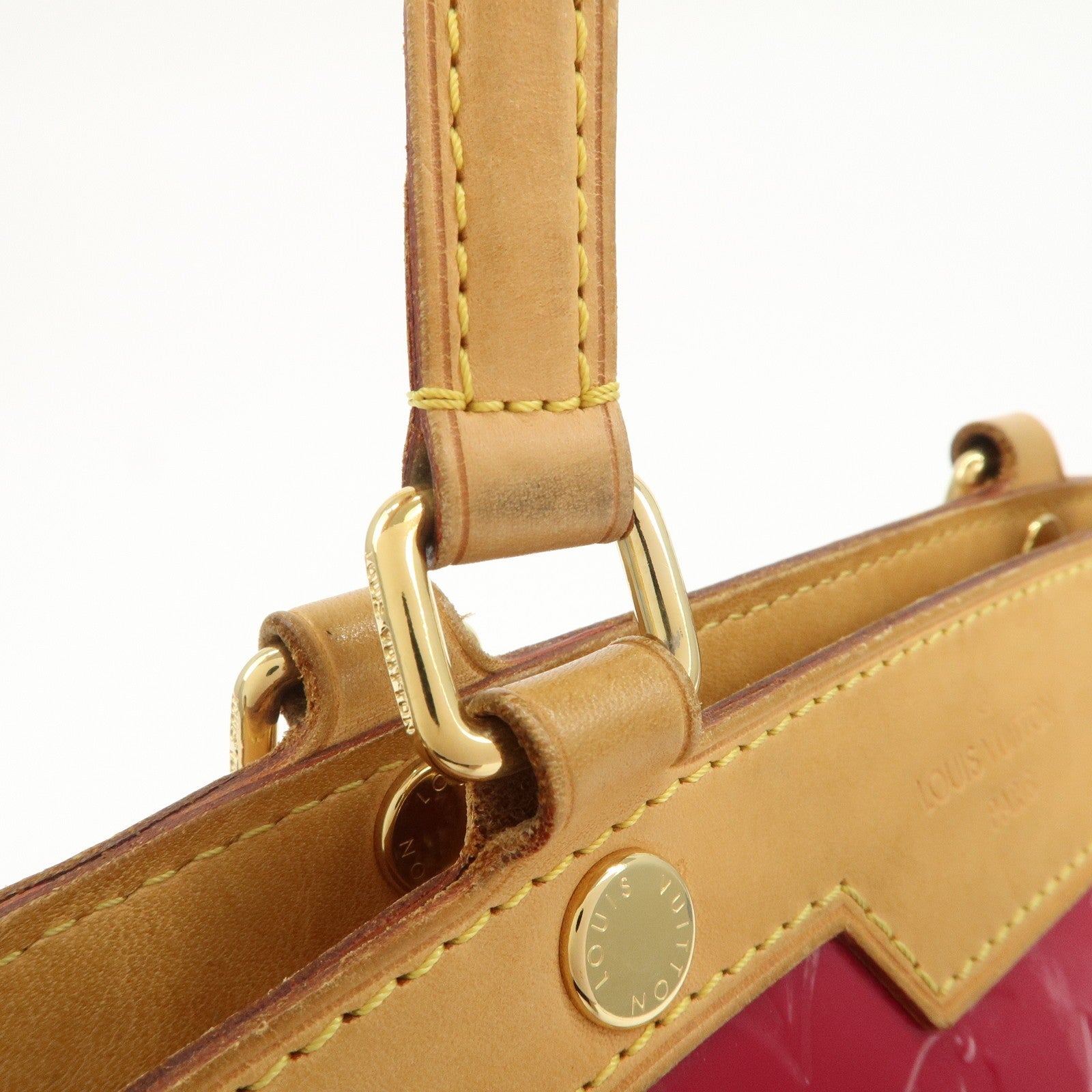 Louis Vuitton Vernis Brea MM 2Way Bag - Rose Indien, Vernis Leather