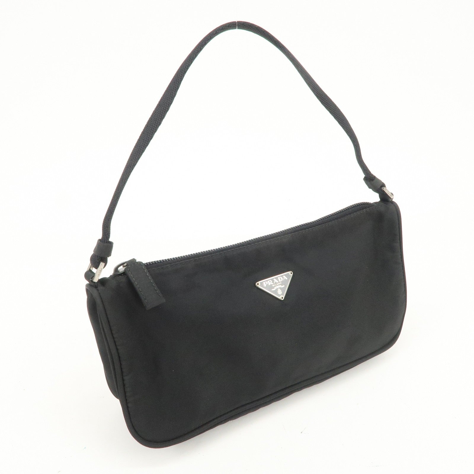 Prada Hand Bag - Black, Nylon
