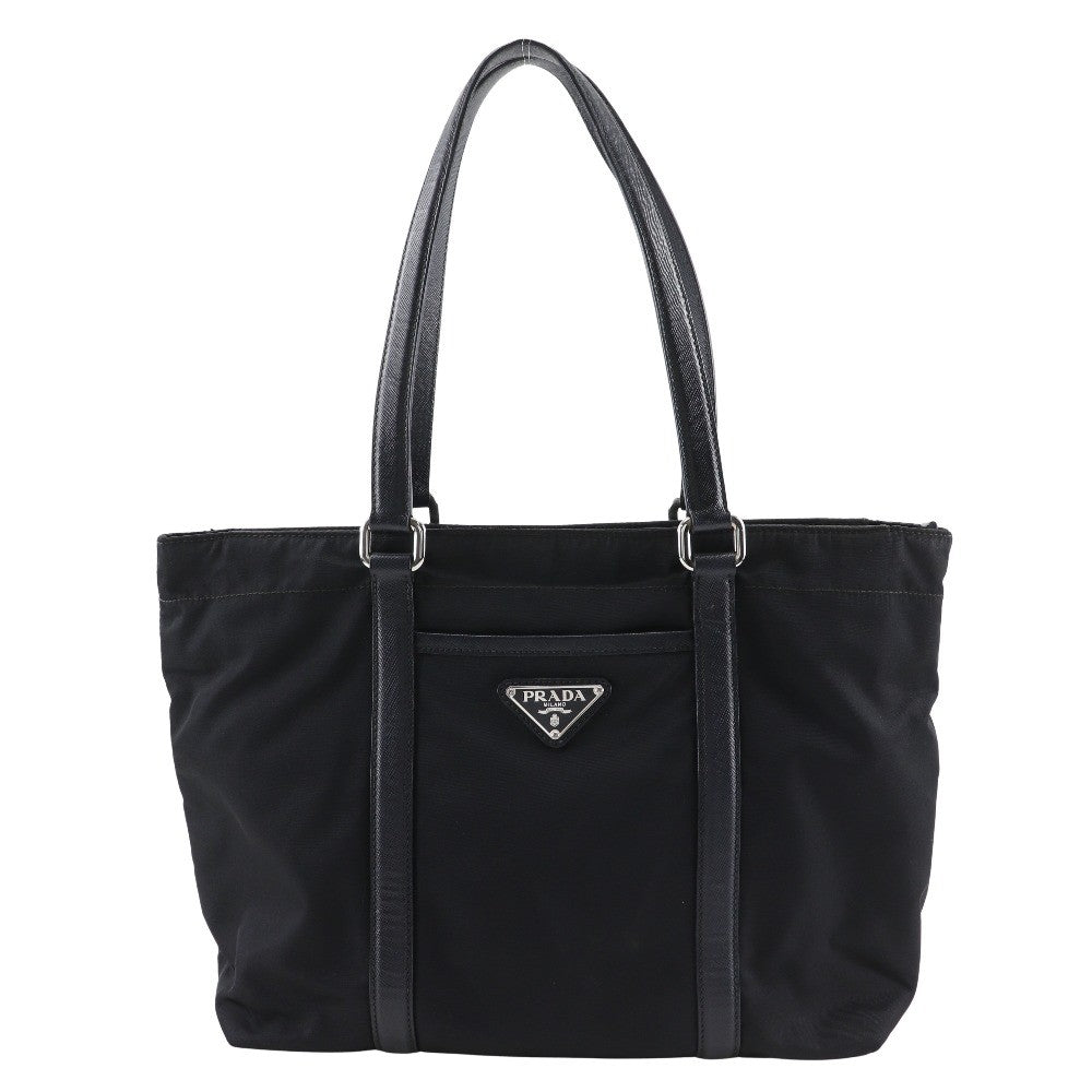 Prada Tote Bag - Black, Nylon/Leather