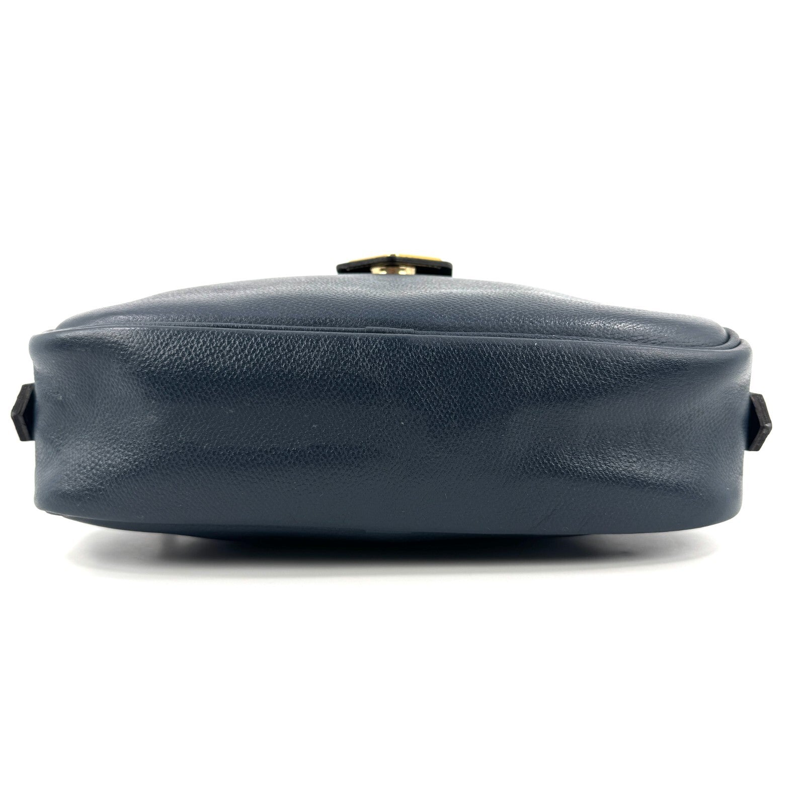 Saint Laurent YSL Shoulder Bag - Navy, Leather