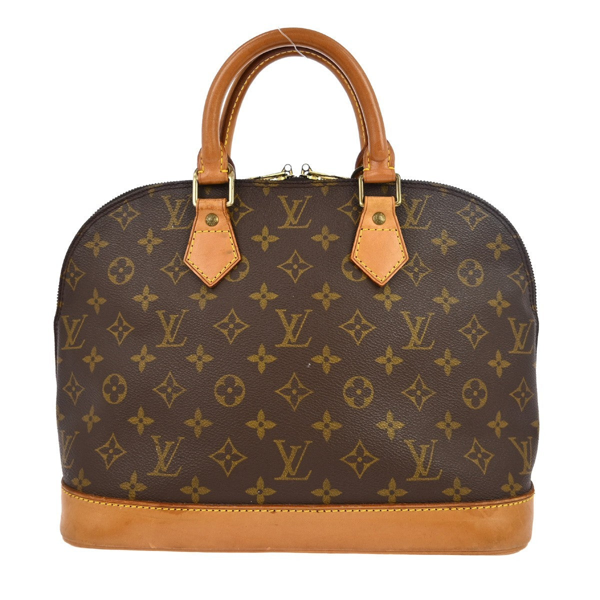 Louis Vuitton Alma Handbag - Brown, Canvas