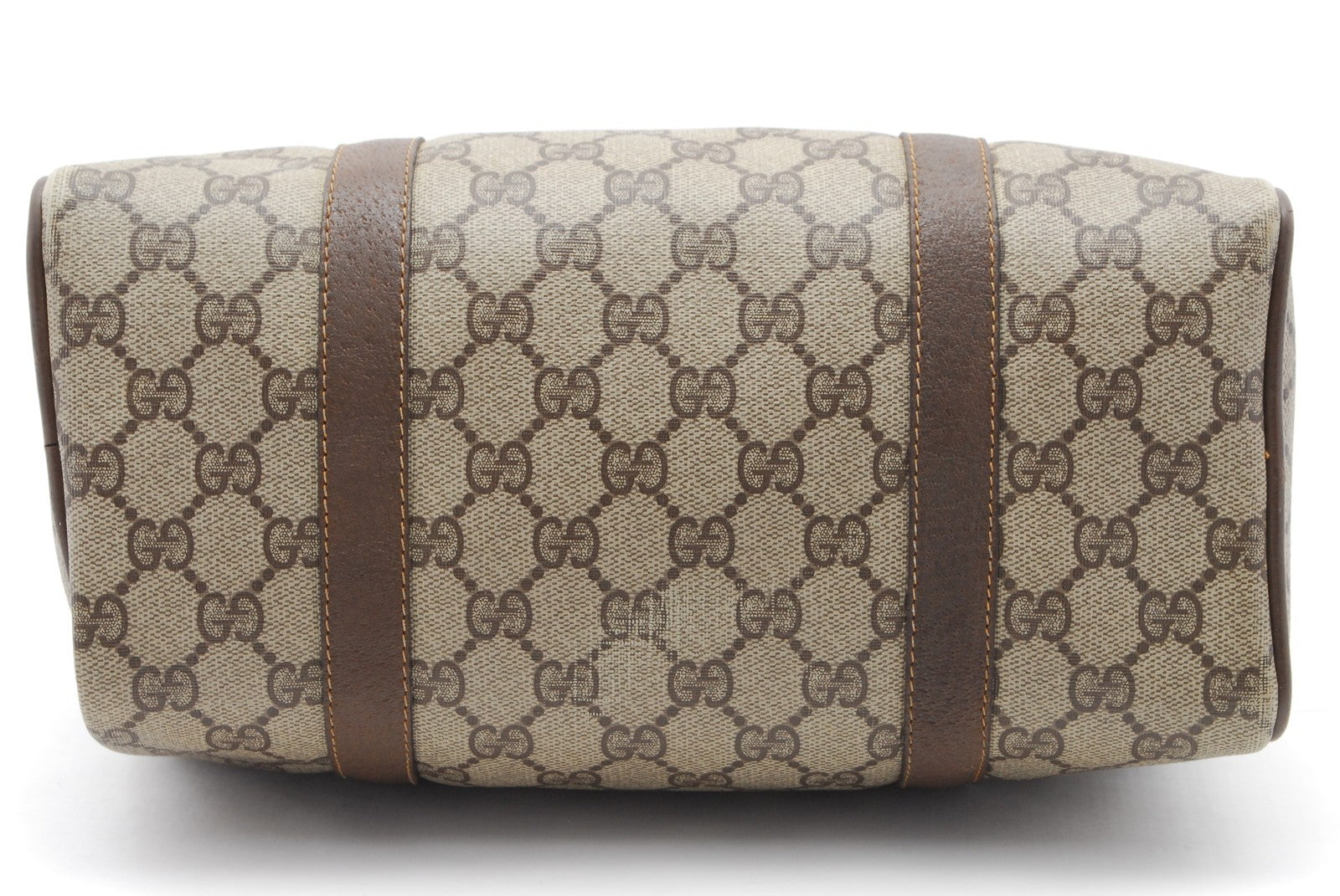 Gucci Sherry Line Mini Boston Bag - Brown, PVC