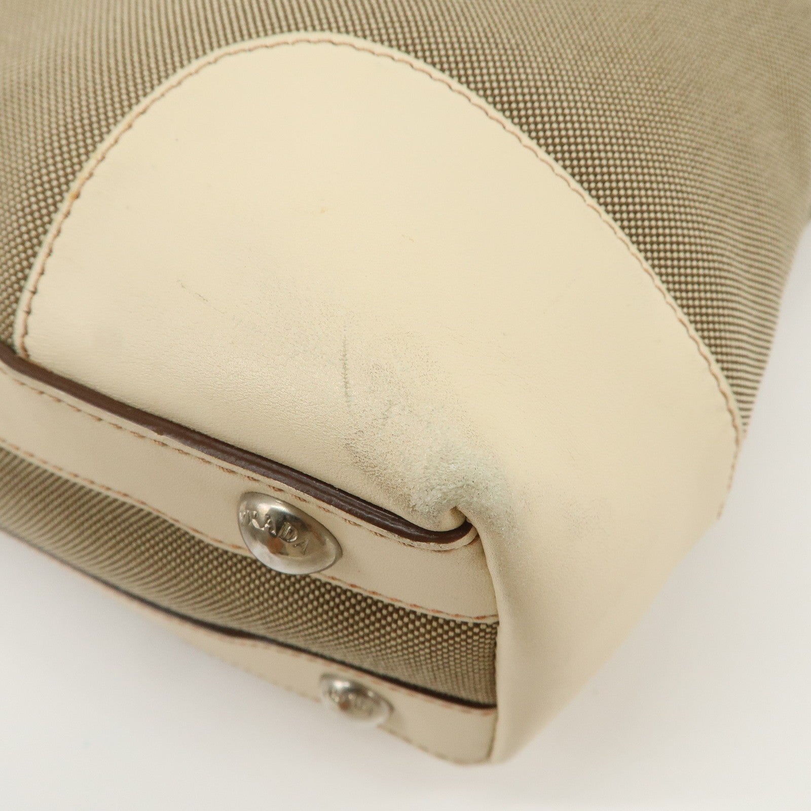 Prada Shoulder Bag - Beige, Leather