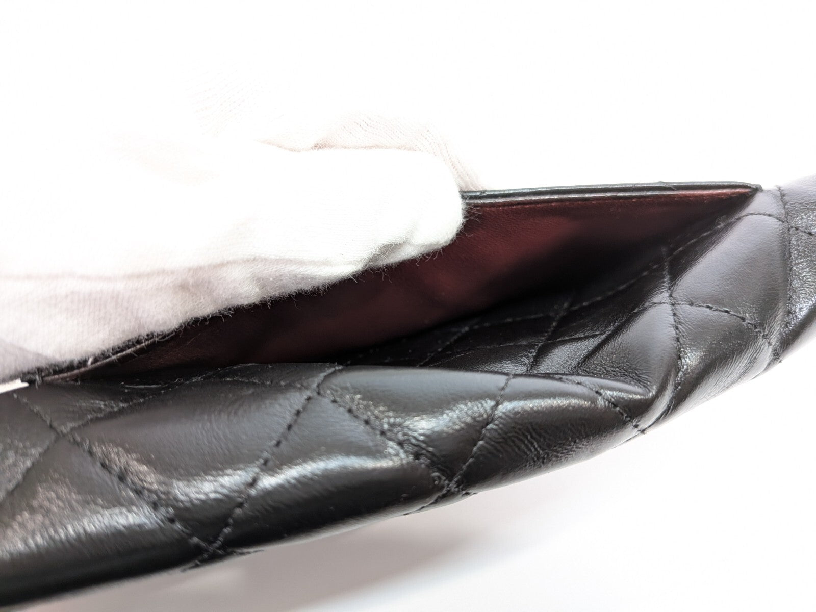 CHANEL Matelasse COCO Mark Long Wallet - Black, Lamb Skin