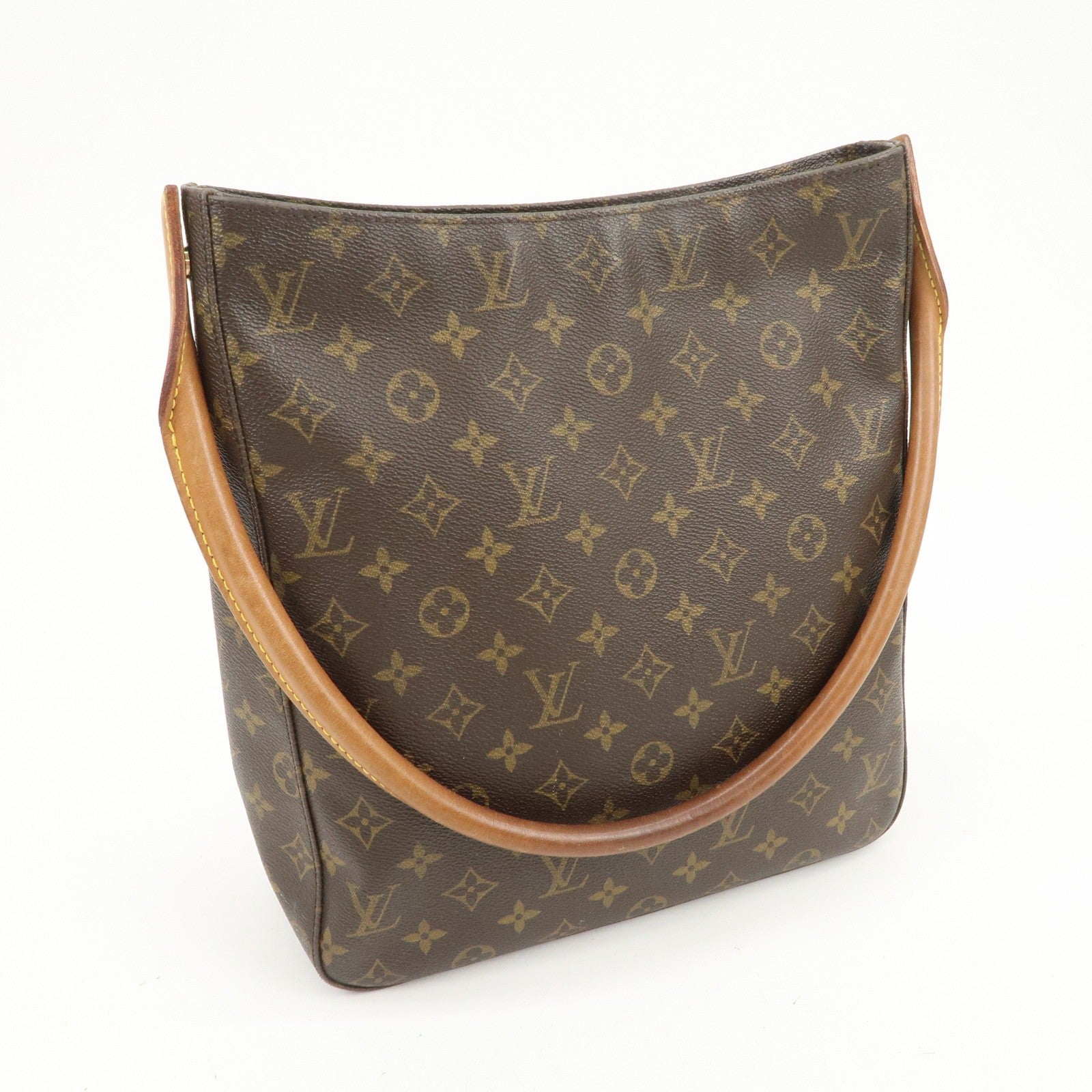 Louis Vuitton Monogram Looping GM Shoulder Bag - Brown, Canvas