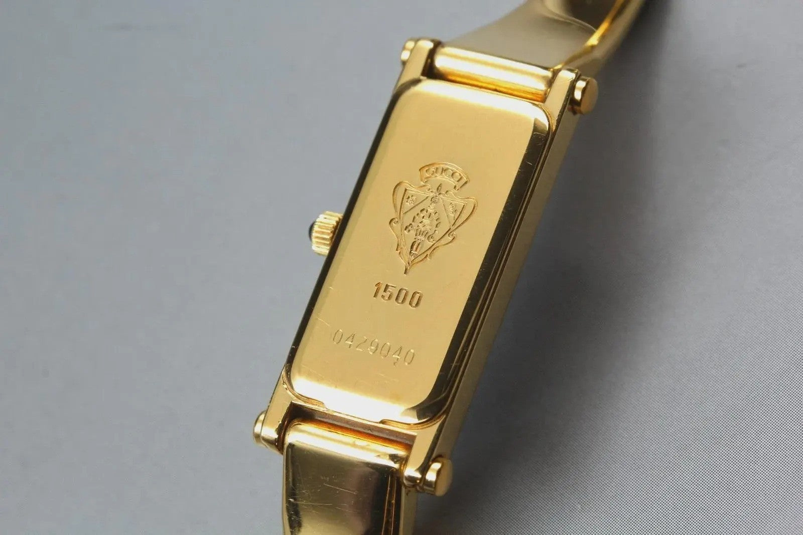 Gucci 1500L Wristwatch - Black, Stainless Steel
