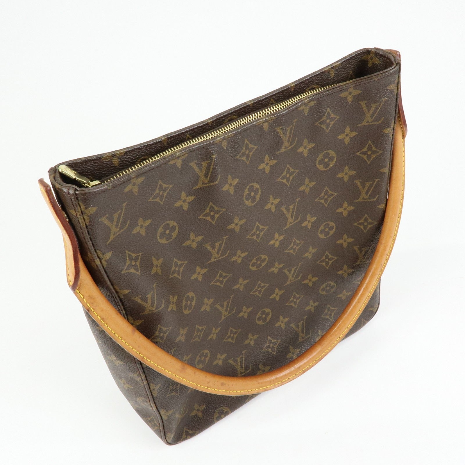 Louis Vuitton Monogram Looping GM Shoulder Bag - Brown, Canvas