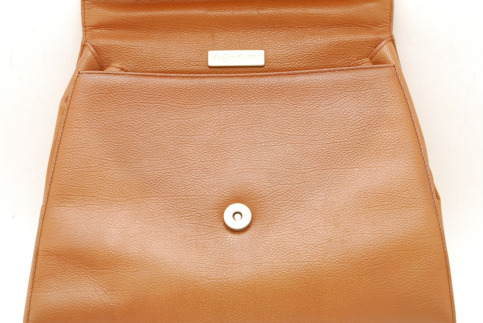Saint Laurent YSL Handbag - Brown, Calf Leather