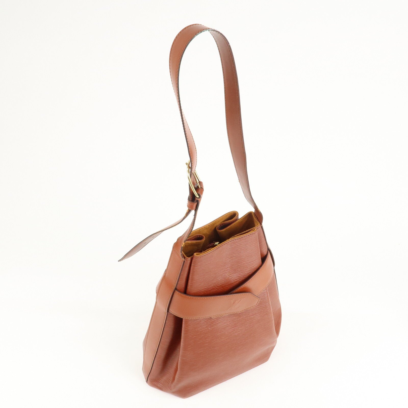 Louis Vuitton Bucket Bag - Kenya Brown, Epi Leather