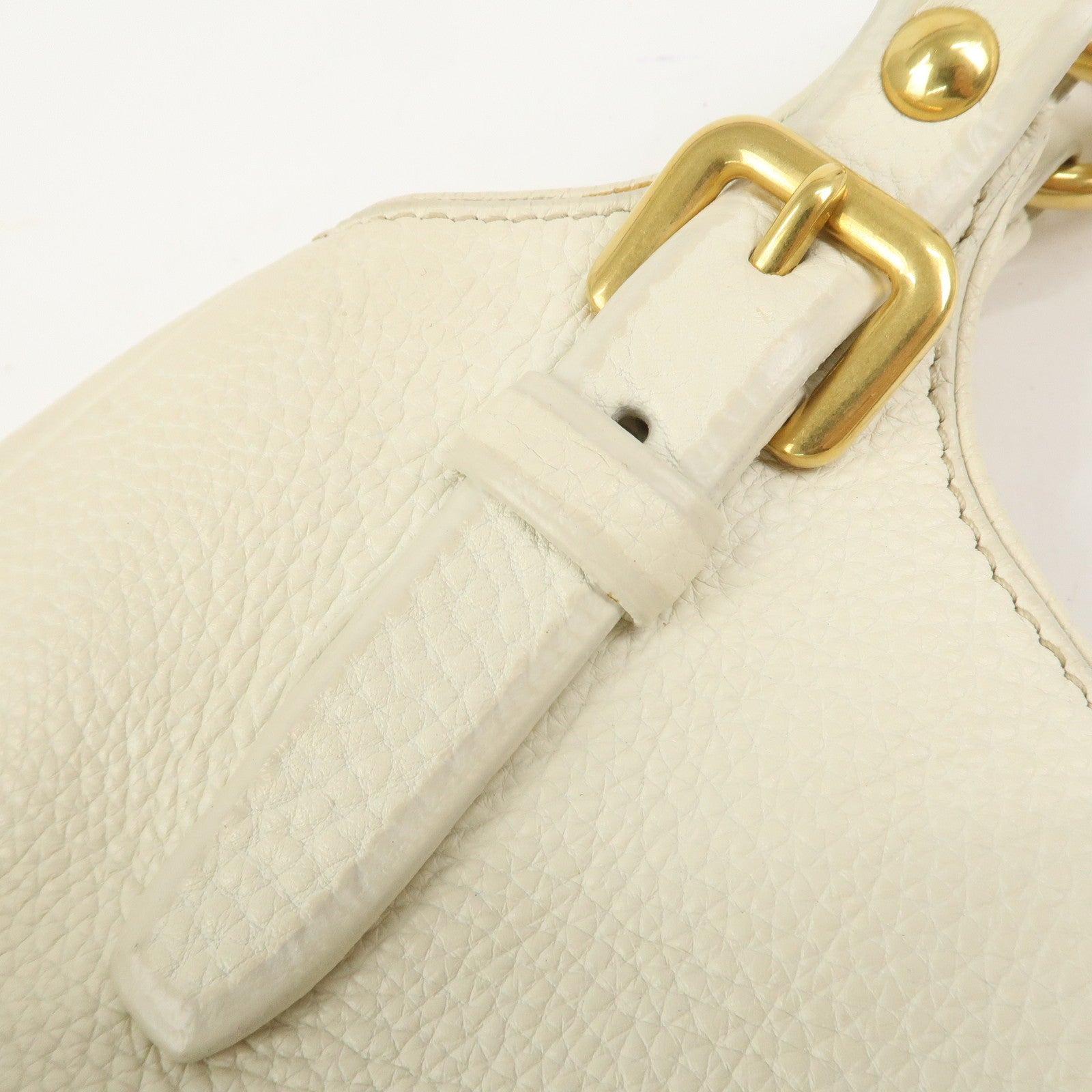 Prada Shoulder Bag - Ivory, Leather