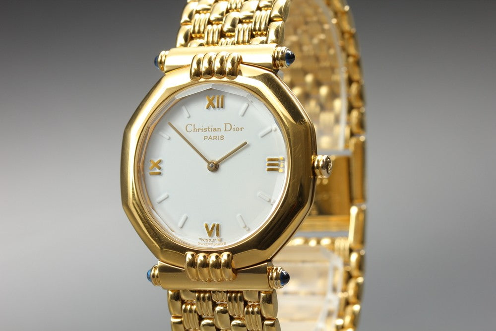 Christian Dior 63151 Men's Watch - Gold, Stainless Steel
