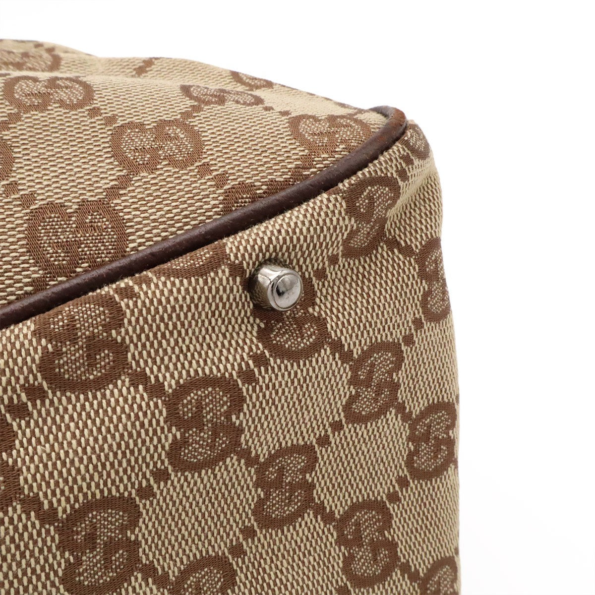 Gucci GG Canvas Tote Bag - Khaki, Canvas