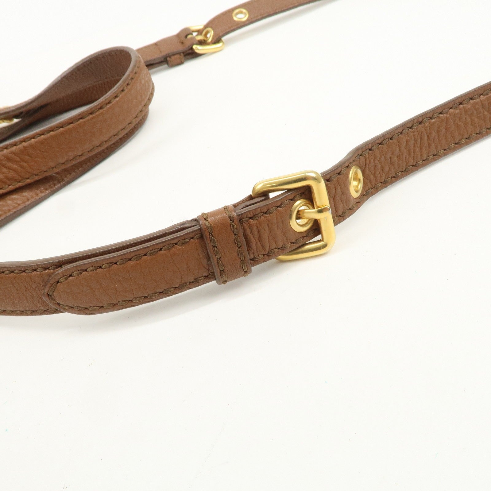 Miu Miu Hand Bag - Brown, Leather