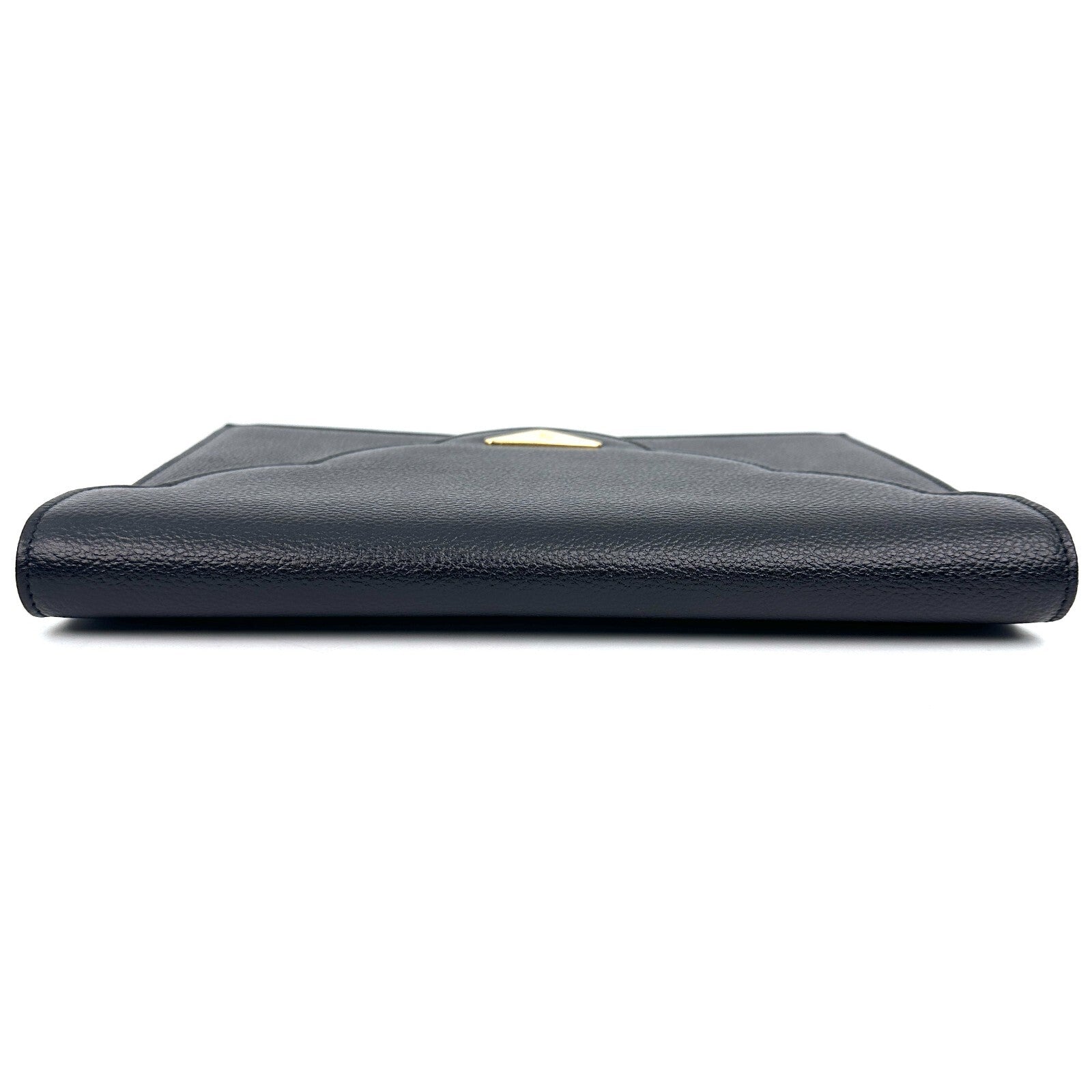 Saint Laurent Yves Clutch Bag - Black, Leather