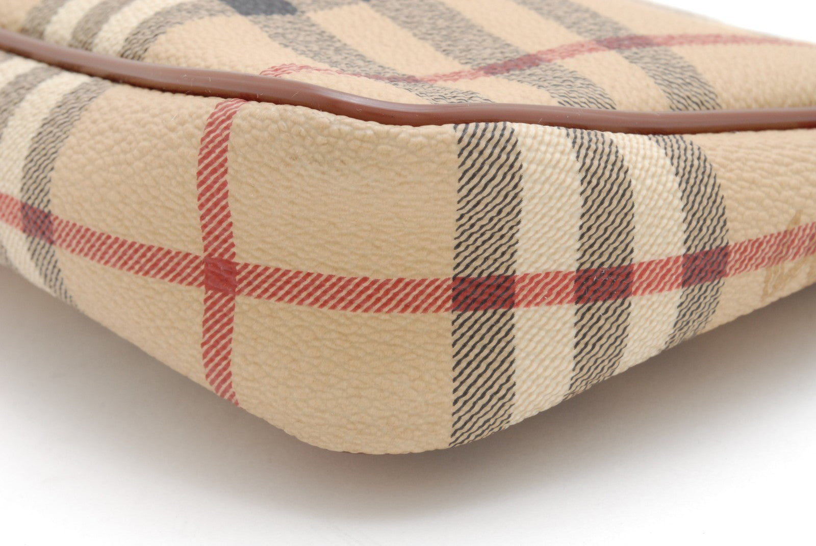 Burberry Nova Check Shoulder Bag - Beige, Canvas, Leather