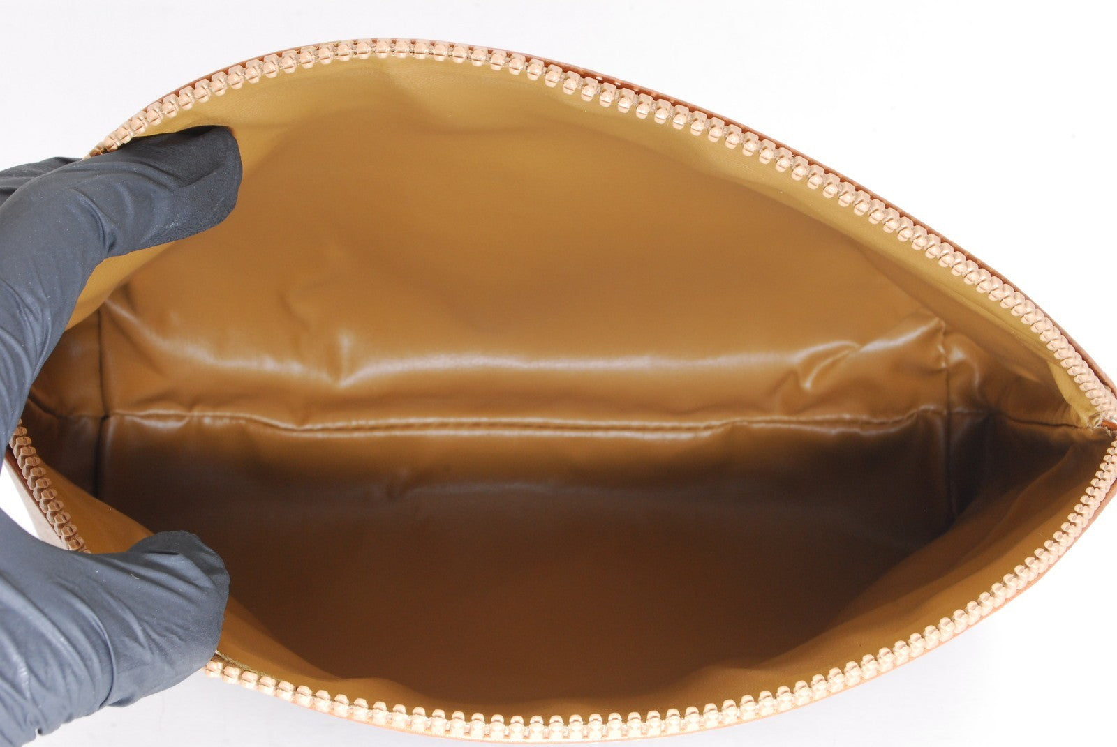 Celine C Charm Clutch Bag - Beige Brown, PVC