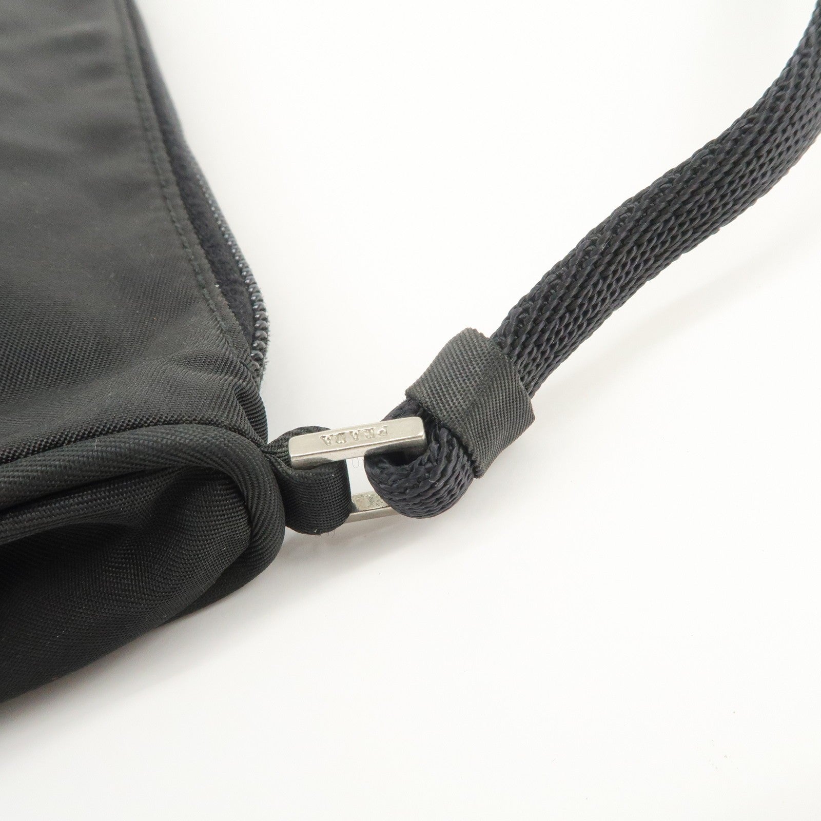 Prada Hand Bag - Black, Nylon