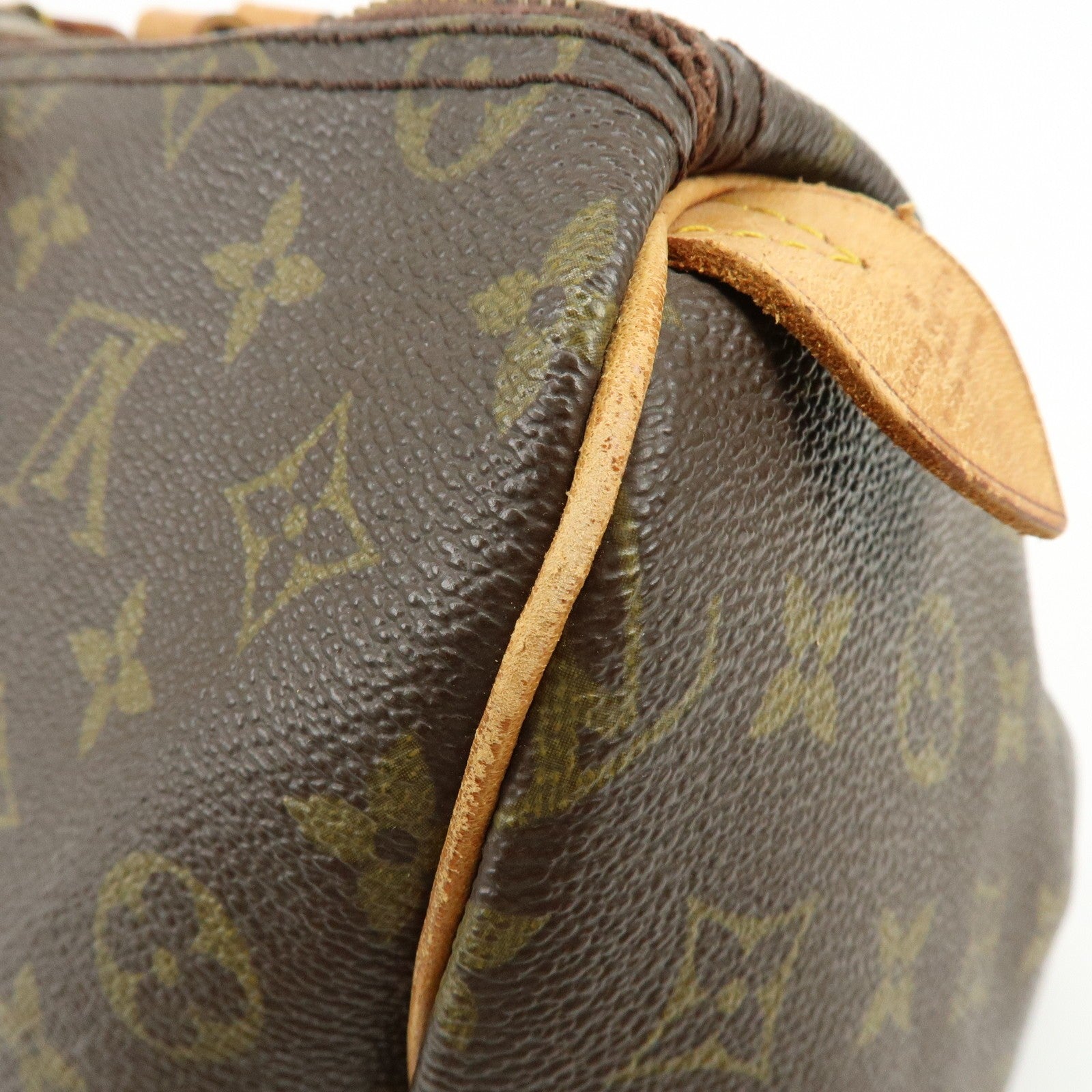 Louis Vuitton Speedy 35 Handbag - Brown, Monogram Canvas, Leather