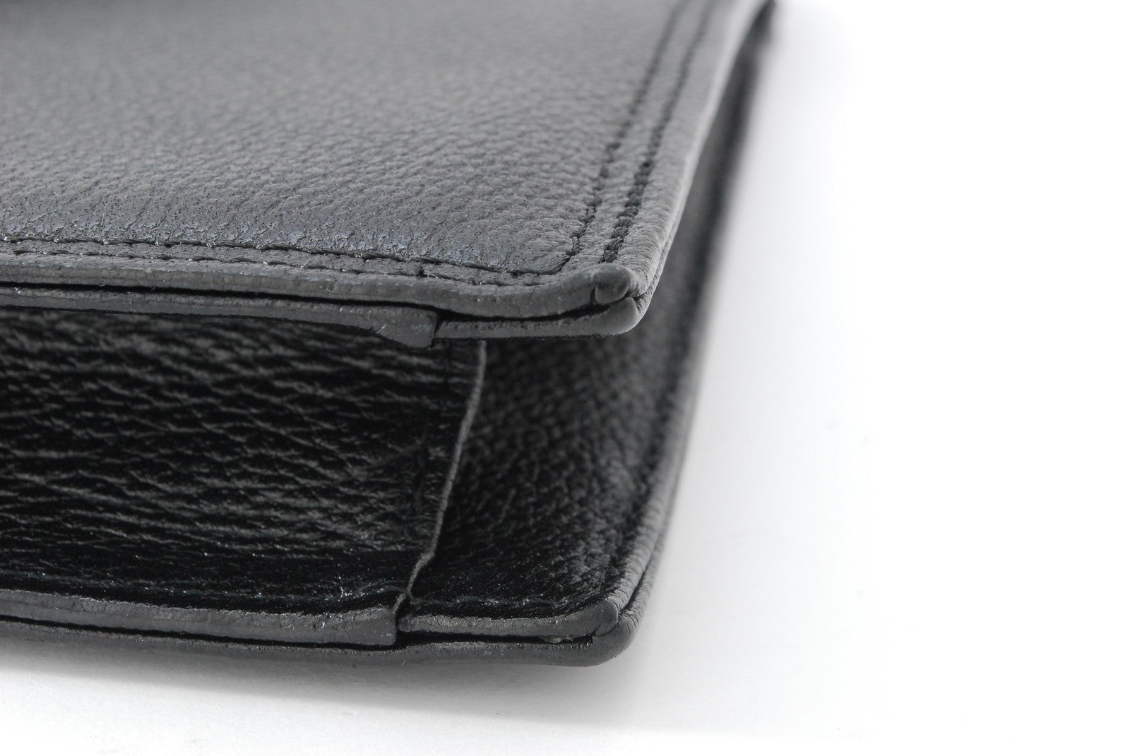 Saint Laurent Yves Clutch Bag - Black, Leather