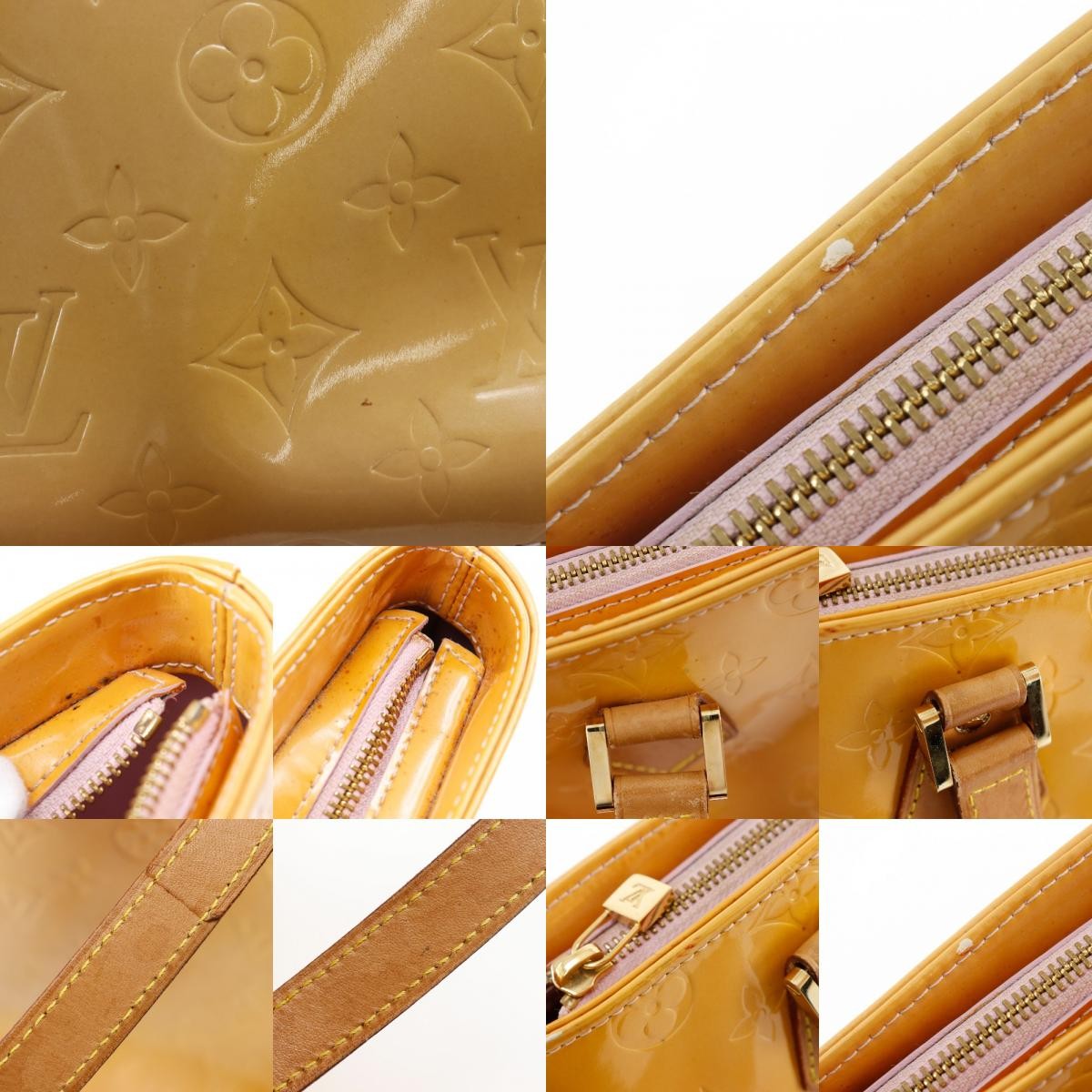 Louis Vuitton Houston Tote Bag - Yellow, Monogram Vernis