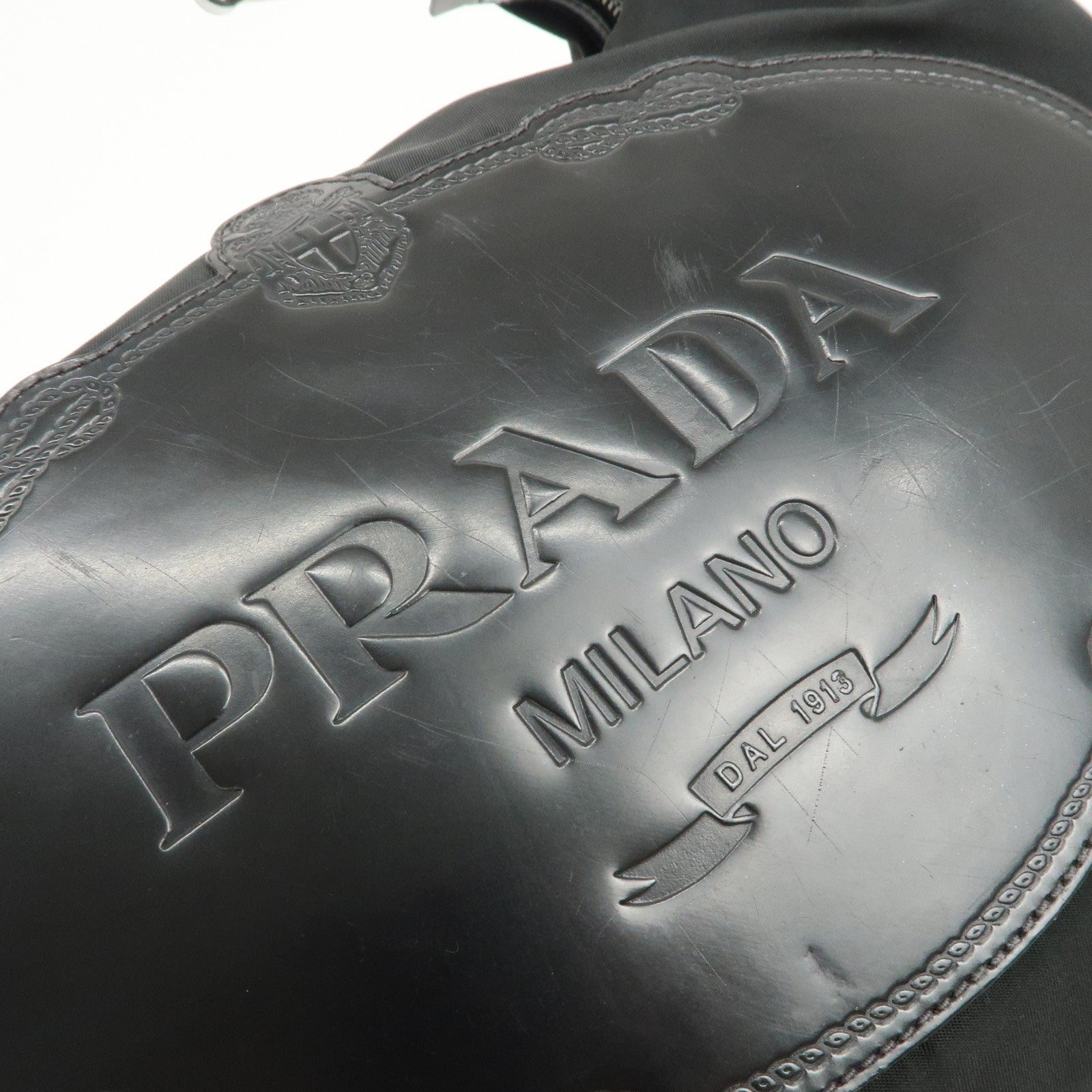 Prada Shoulder Bag - Black, Nylon, Leather