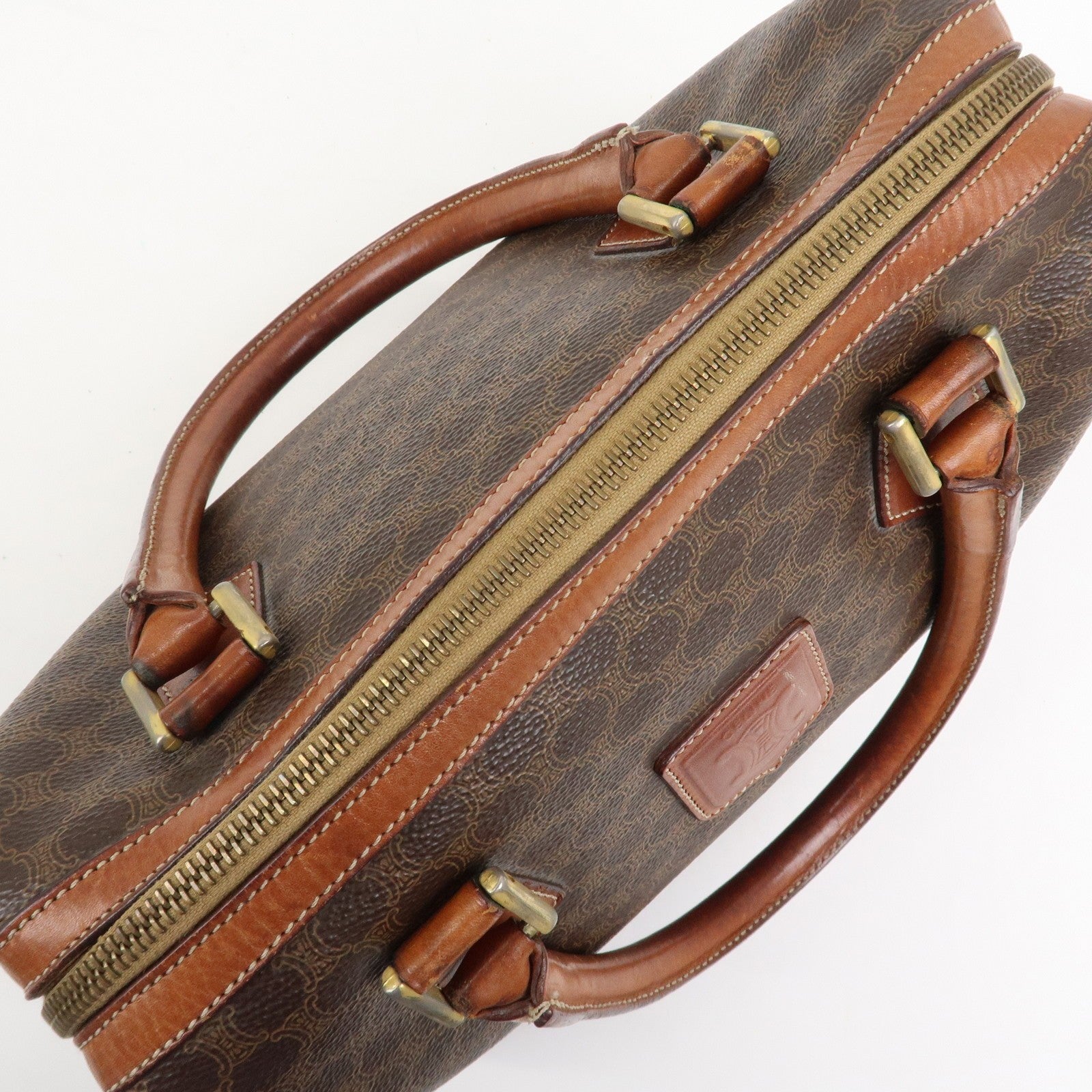 Celine Boston Bag - Brown, PVC