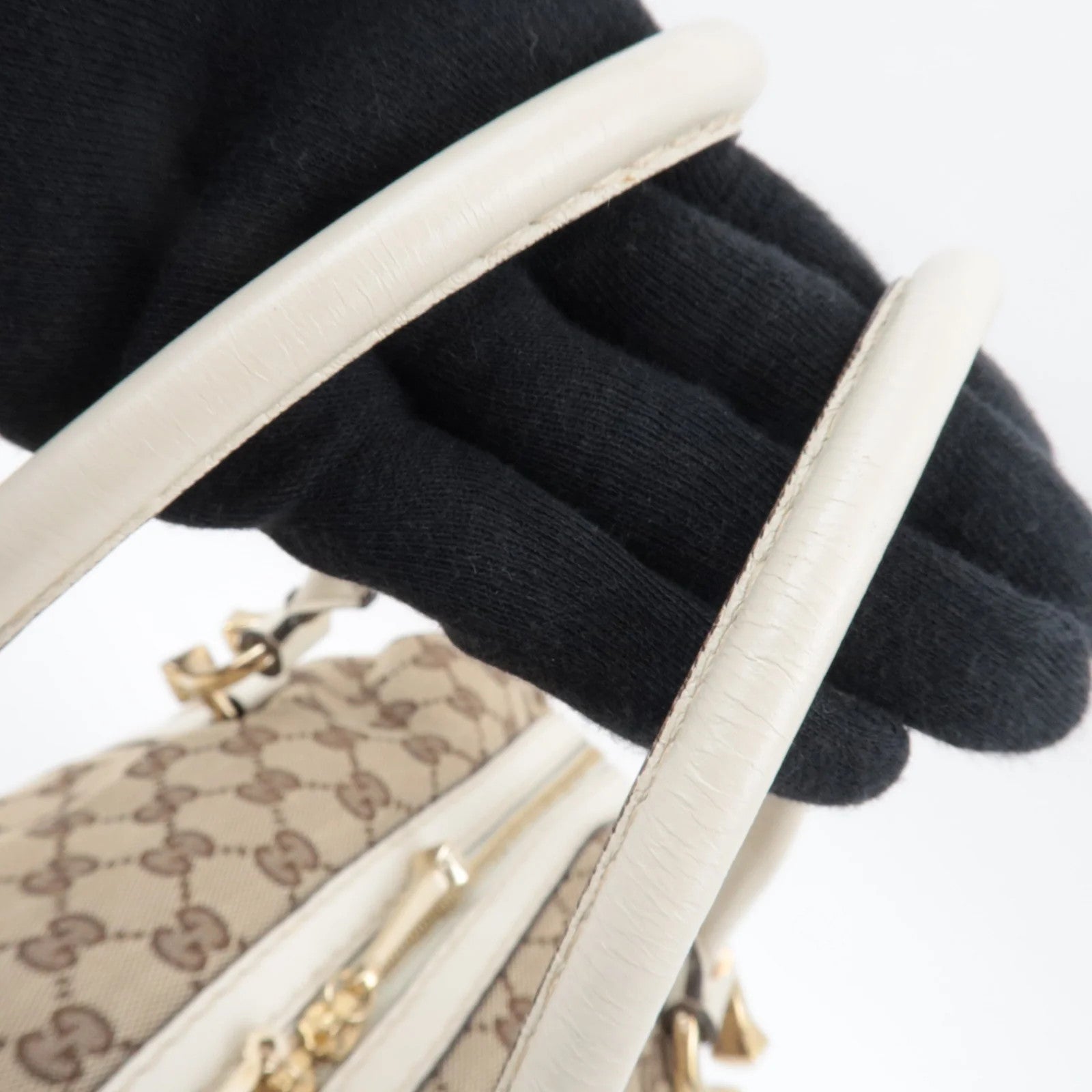 Gucci Tote Bag - Beige, GG Canvas and Leather