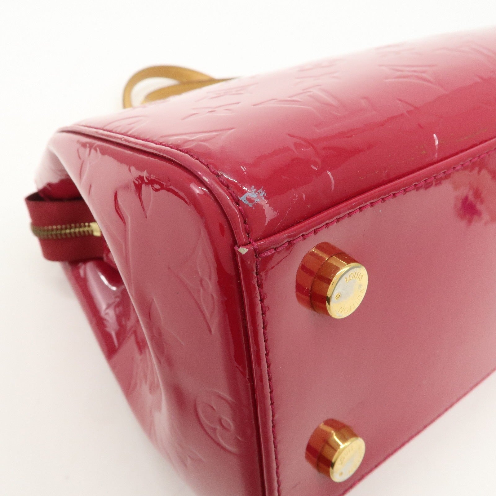Louis Vuitton Vernis Brea MM 2Way Bag - Rose Indien, Vernis Leather