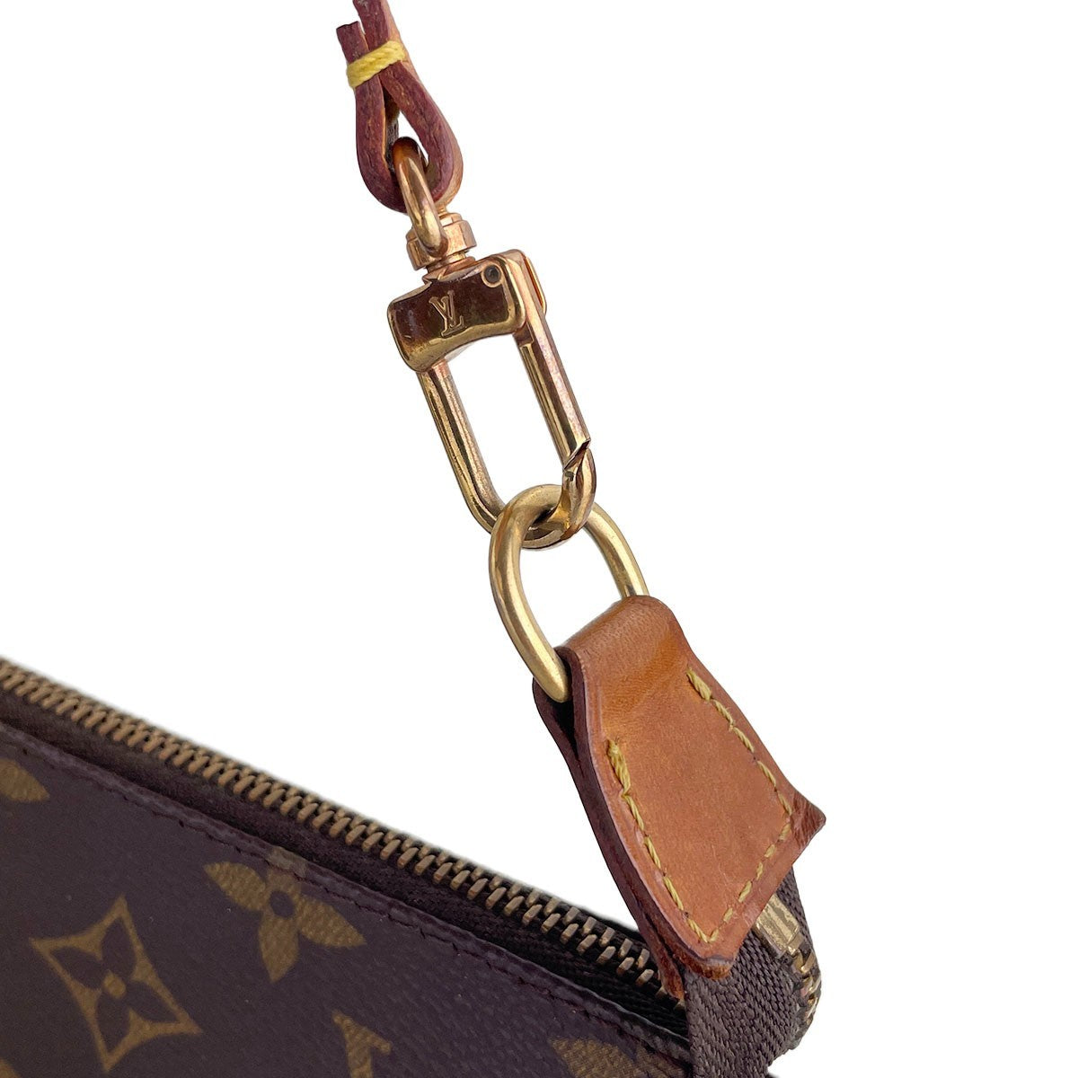 Louis Vuitton Pochette Accessoires Handbag - Brown, Coated Canvas