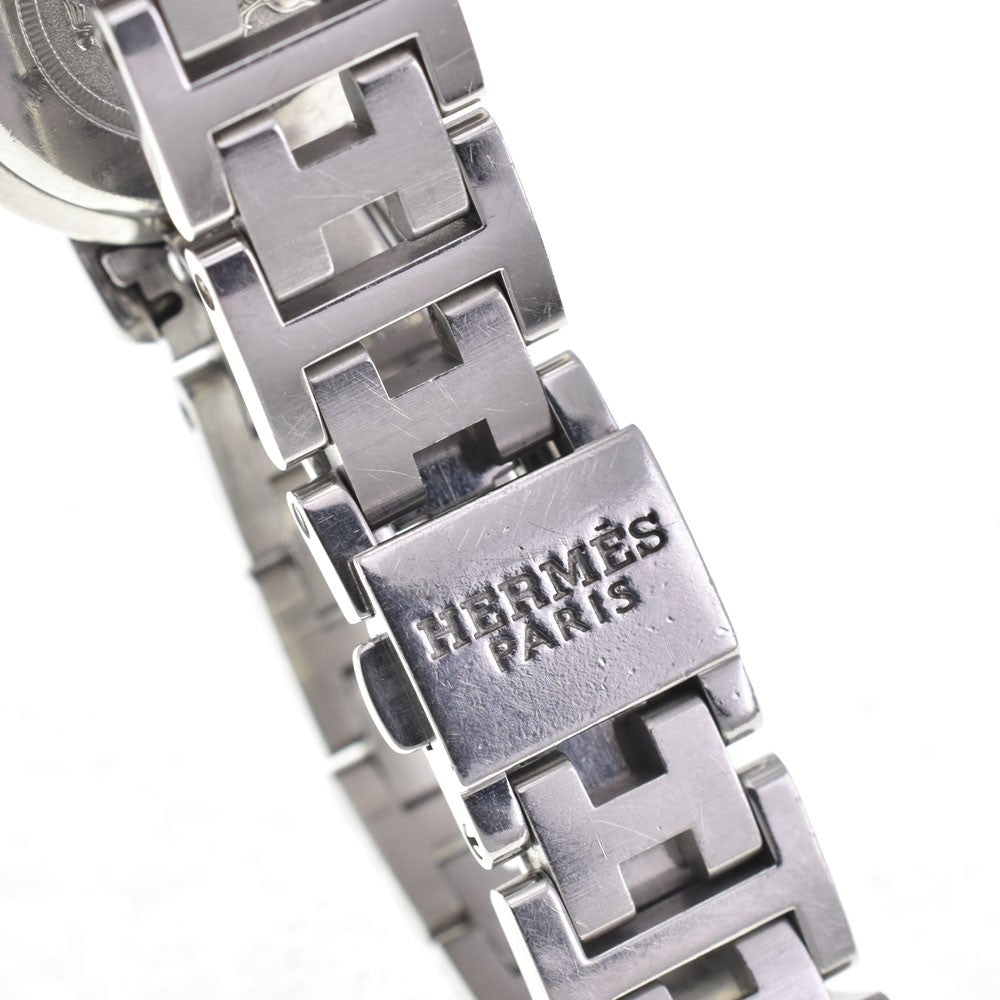 Hermès Clipper CL4.210 Watch - White, Stainless Steel
