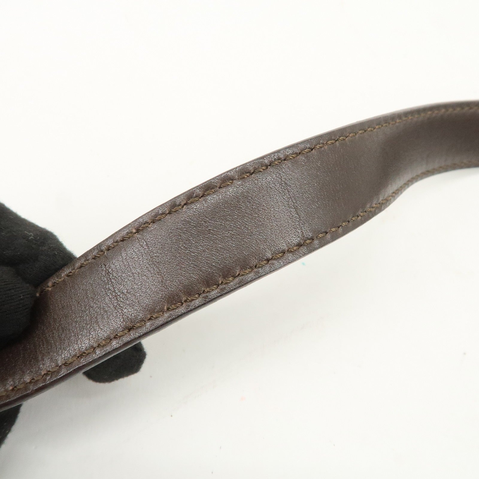 Celine C Macadam Shoulder Bag - Brown, Suede Leather