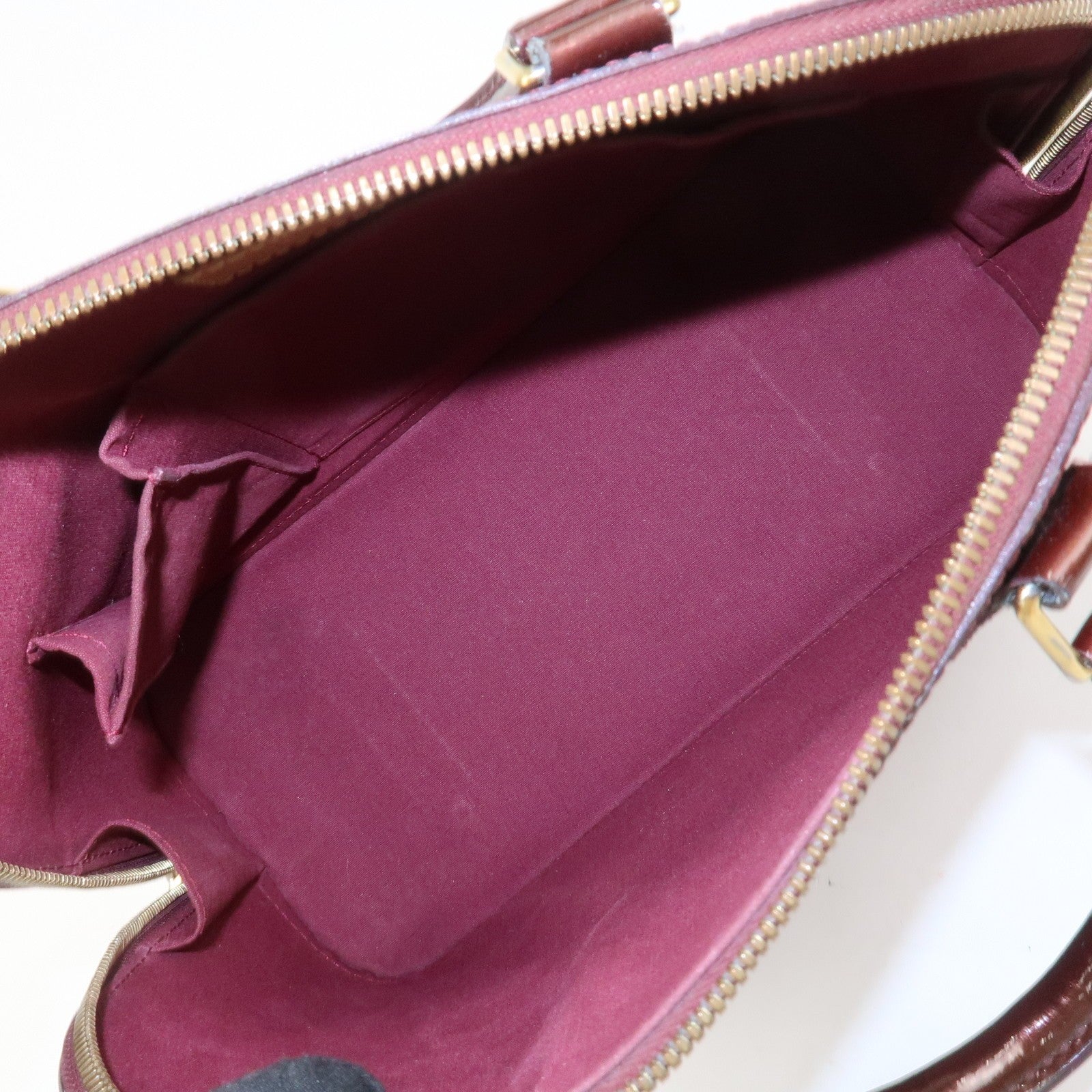 Louis Vuitton Monogram Vernis Alma PM Bag - Rouge Fauviste, Vernis Leather