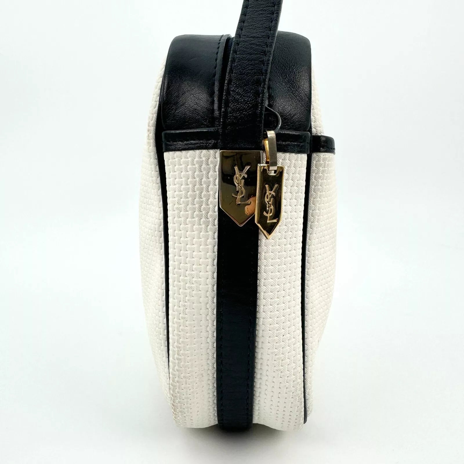 YVES SAINT LAURENT Cross Body - White, PVC