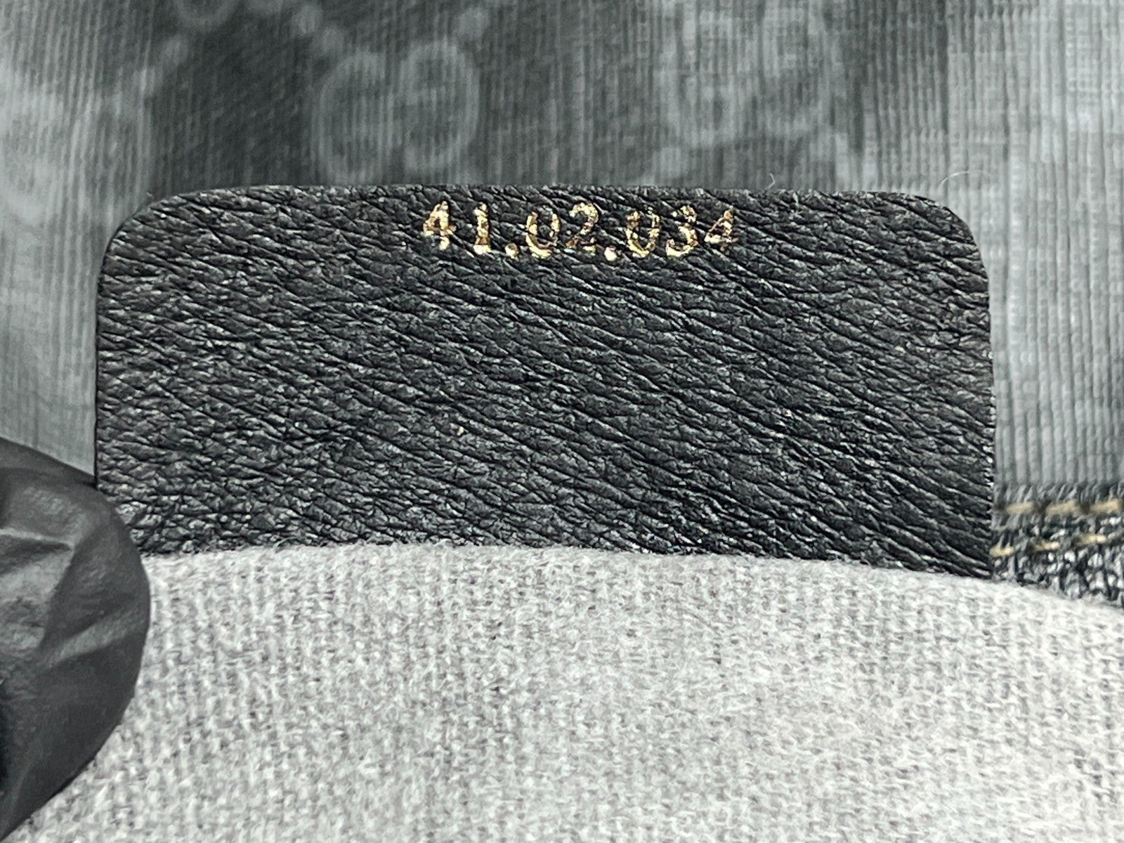 Gucci Sherry Line GG Shoulder Bag - Black, Leather